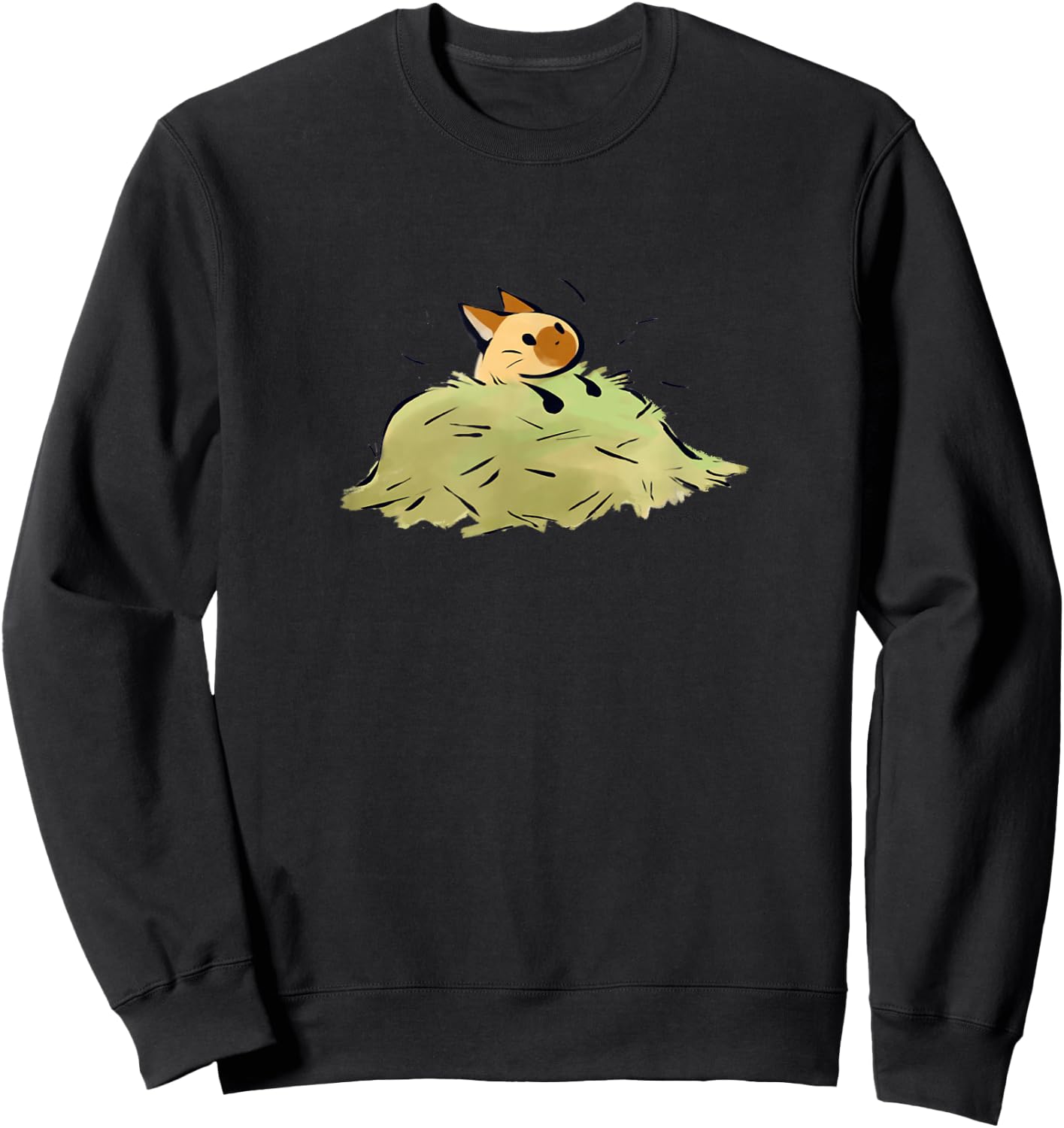 MONSTER HUNTER RISE Palico Sweatshirt - Sweatshirt | Black