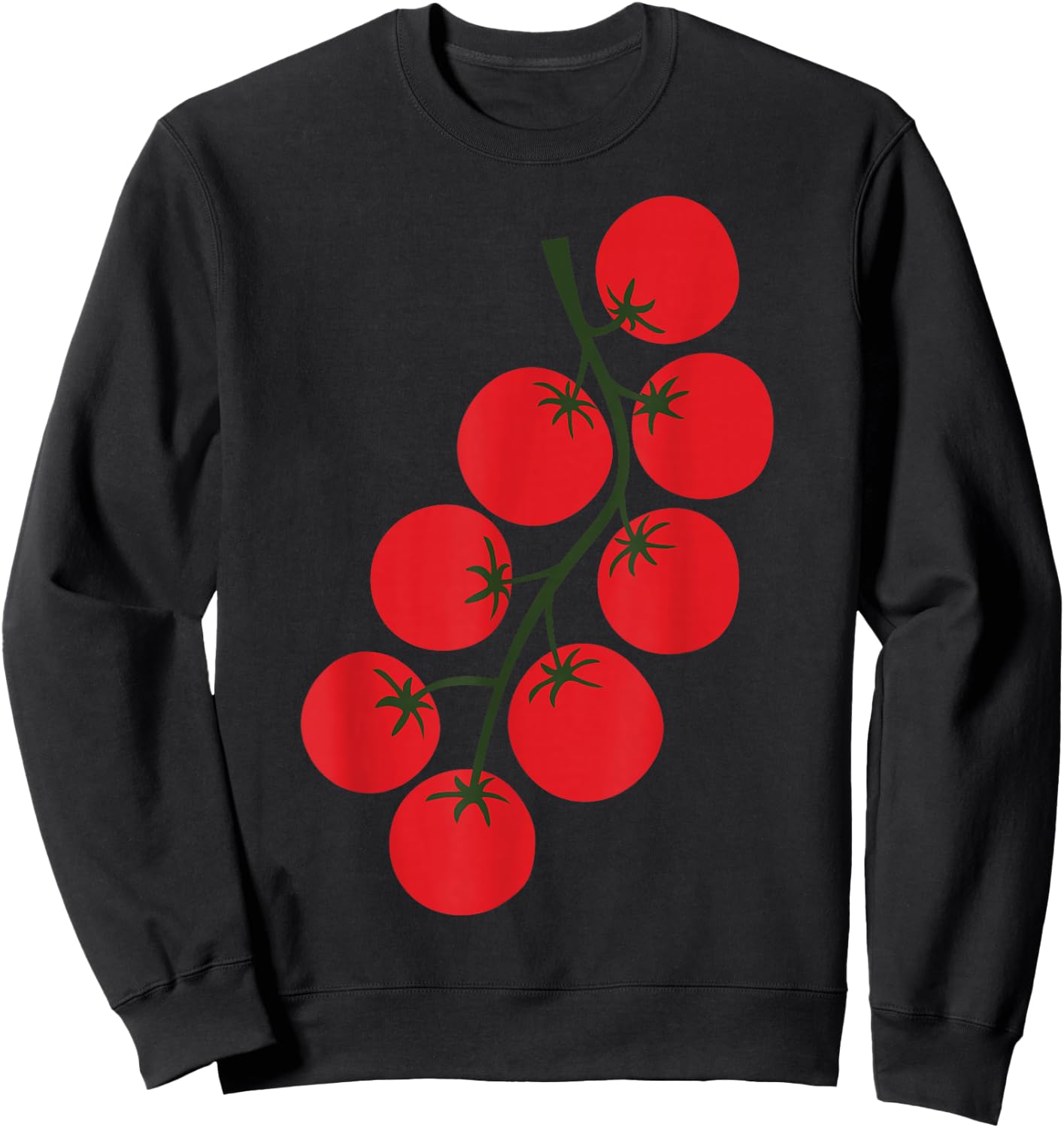 Pomodoro Freschi Fresh Tomatoes Italian Summer Tomatoes Sweatshirt - Sweatshirt | Black