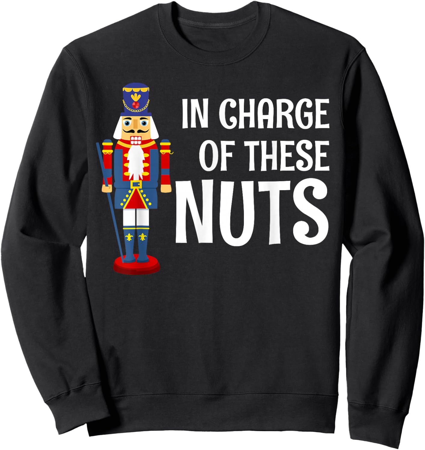 Nutcracker Costume Dancer Ballerina Gift Christmas Ballet Sweatshirt - Sweatshirt | Black