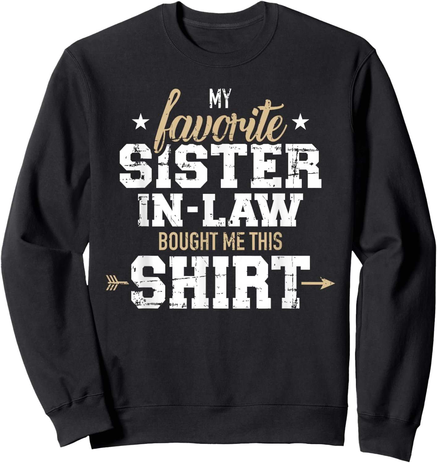 Liebste Sister-in-Law Gift Saying Sweatshirt - Sweatshirt | Black