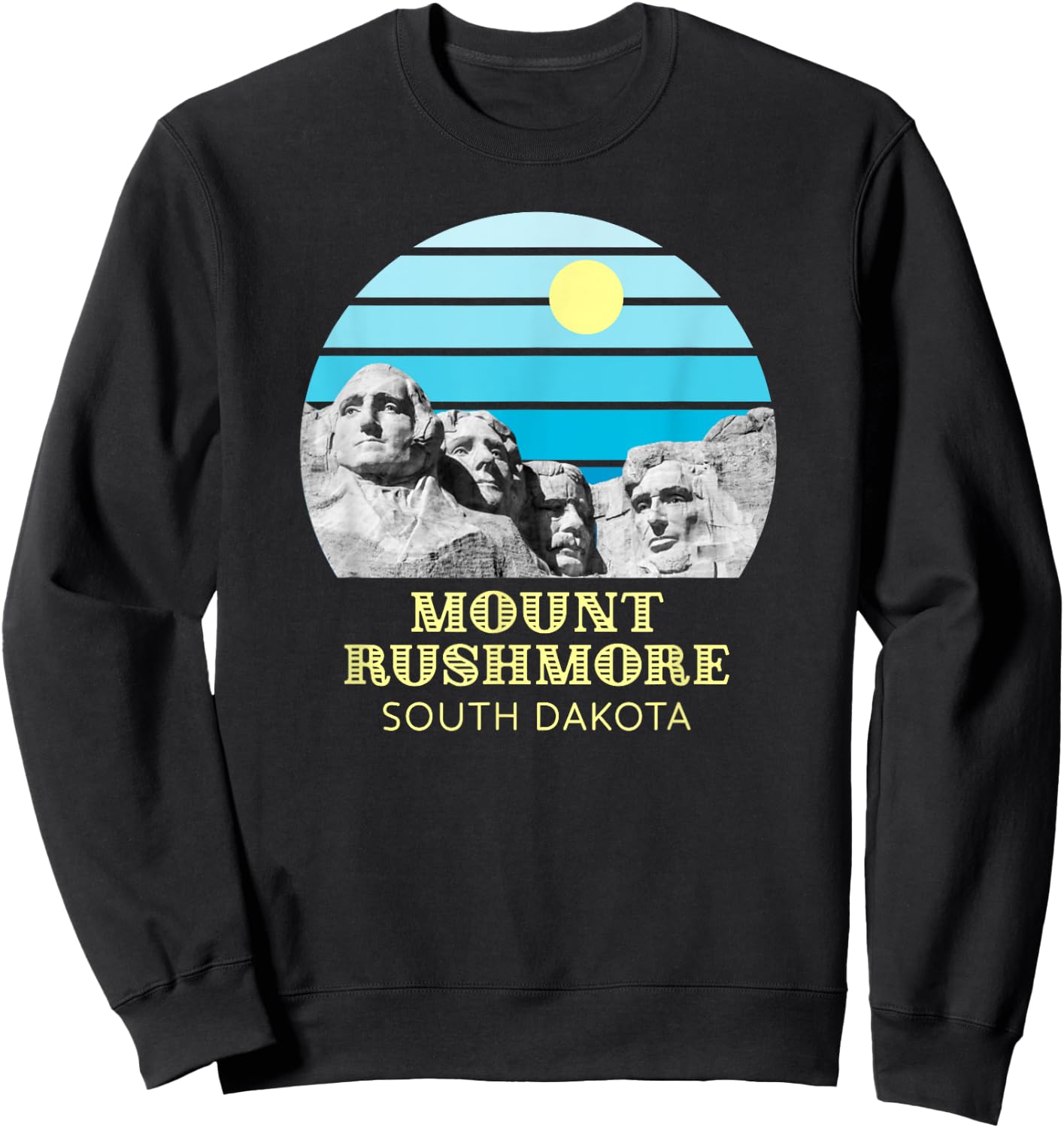 Mount Rushmore Sweatshirt - Sweatshirt | Black