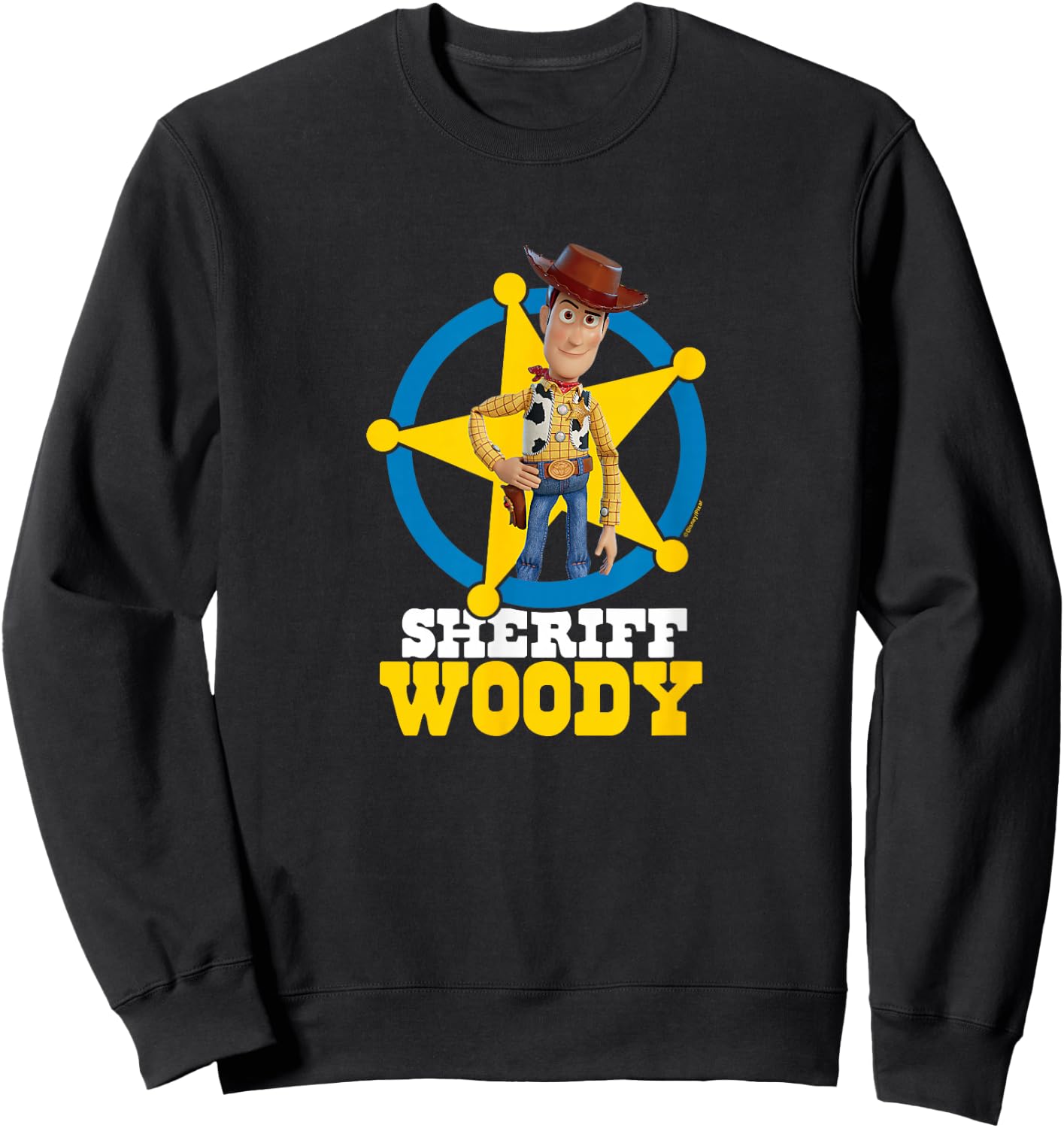Toy Story - Sheriff Woody Sweatshirt - Sweatshirt | Black