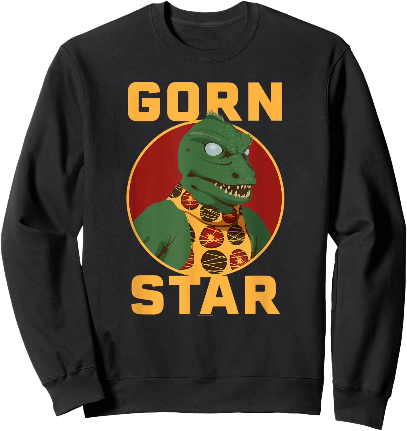Star Trek Gorn Star Sweatshirt - Sweatshirt | Black