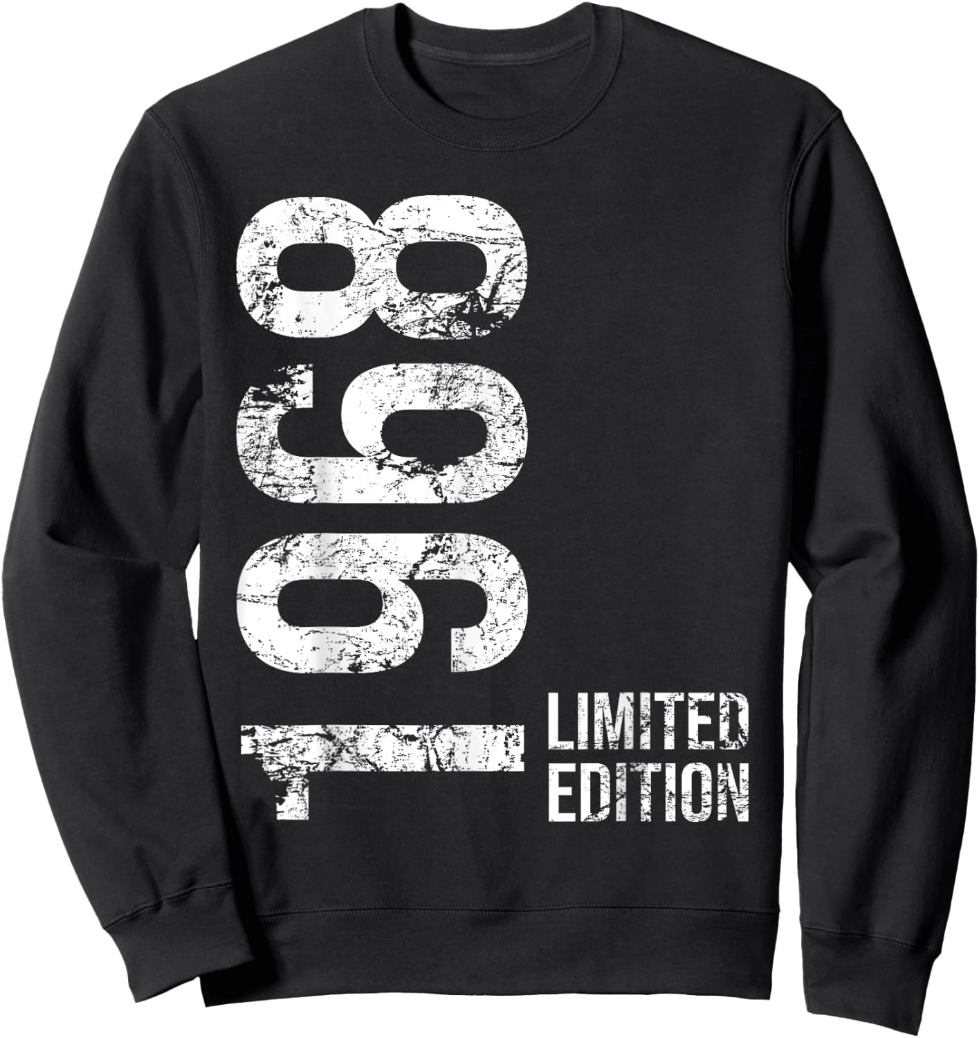 57th Birthday 57 Years Old Man Woman Vintage 1968 Sweatshirt - Sweatshirt | Black
