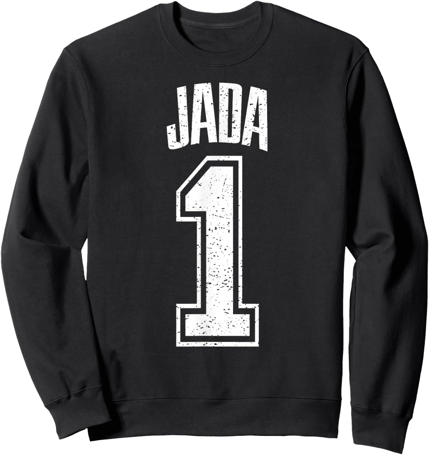 Jada Supporter Number 1 Biggest Fan Sweatshirt - Sweatshirt | Black