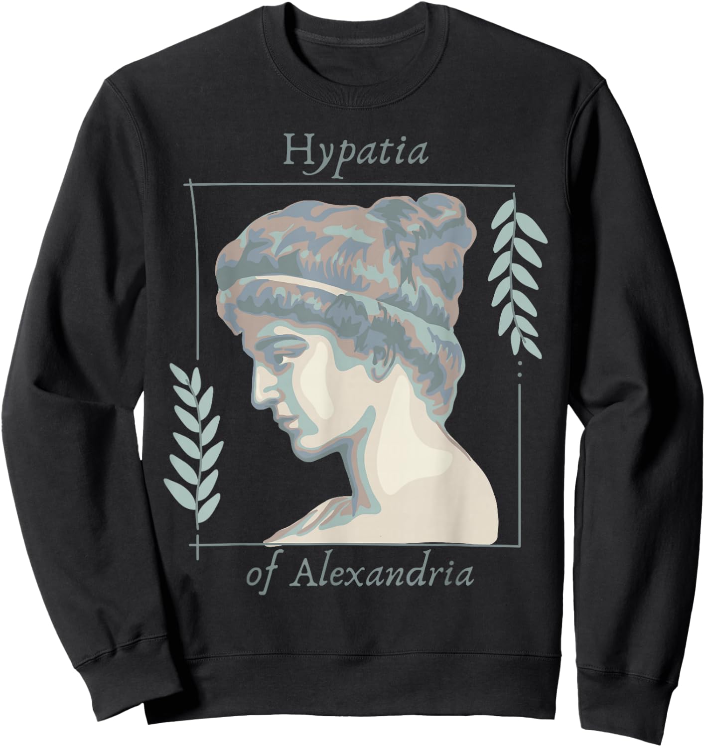 Hypatia of Alexandria Sweatshirt - Sweatshirt | Black