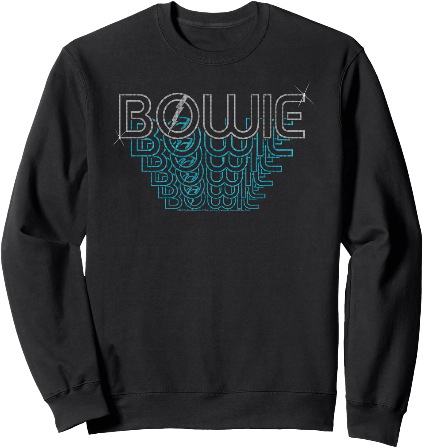 David Bowie - Futuristic Sweatshirt - Sweatshirt | Black
