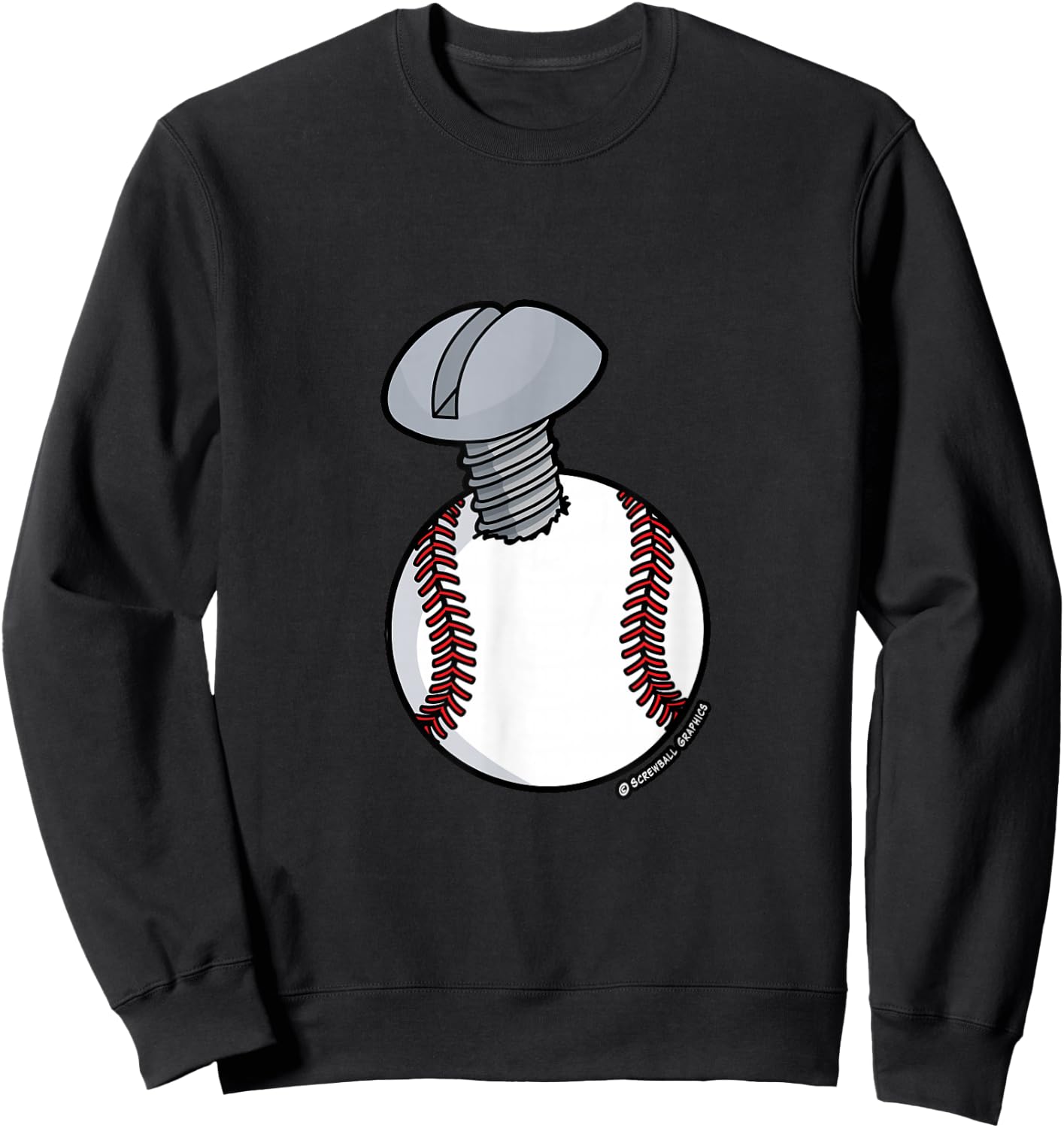 Screwball Sweatshirt - Sweatshirt | Black