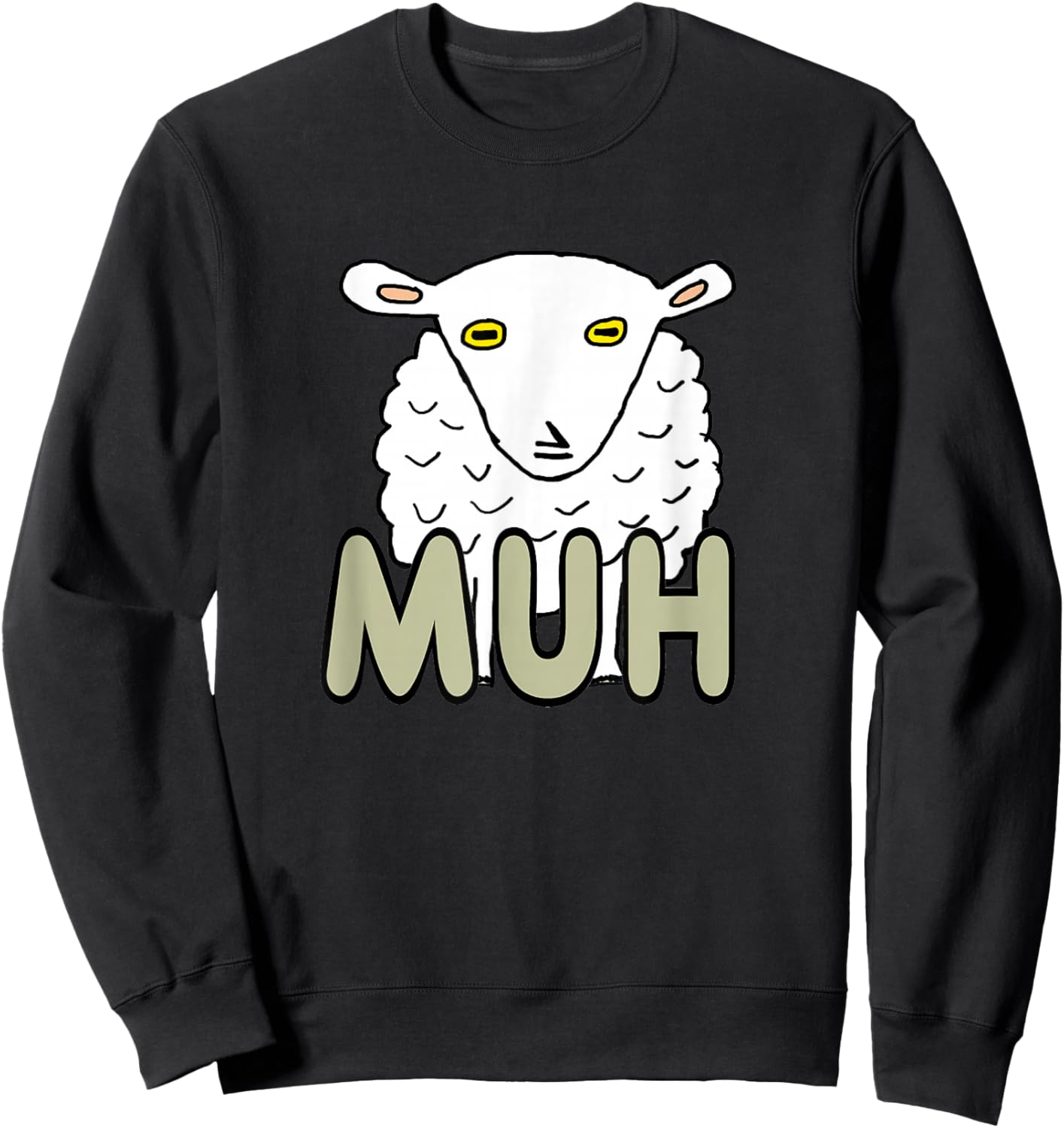 Muh Sheep Sweatshirt - Sweatshirt | Black