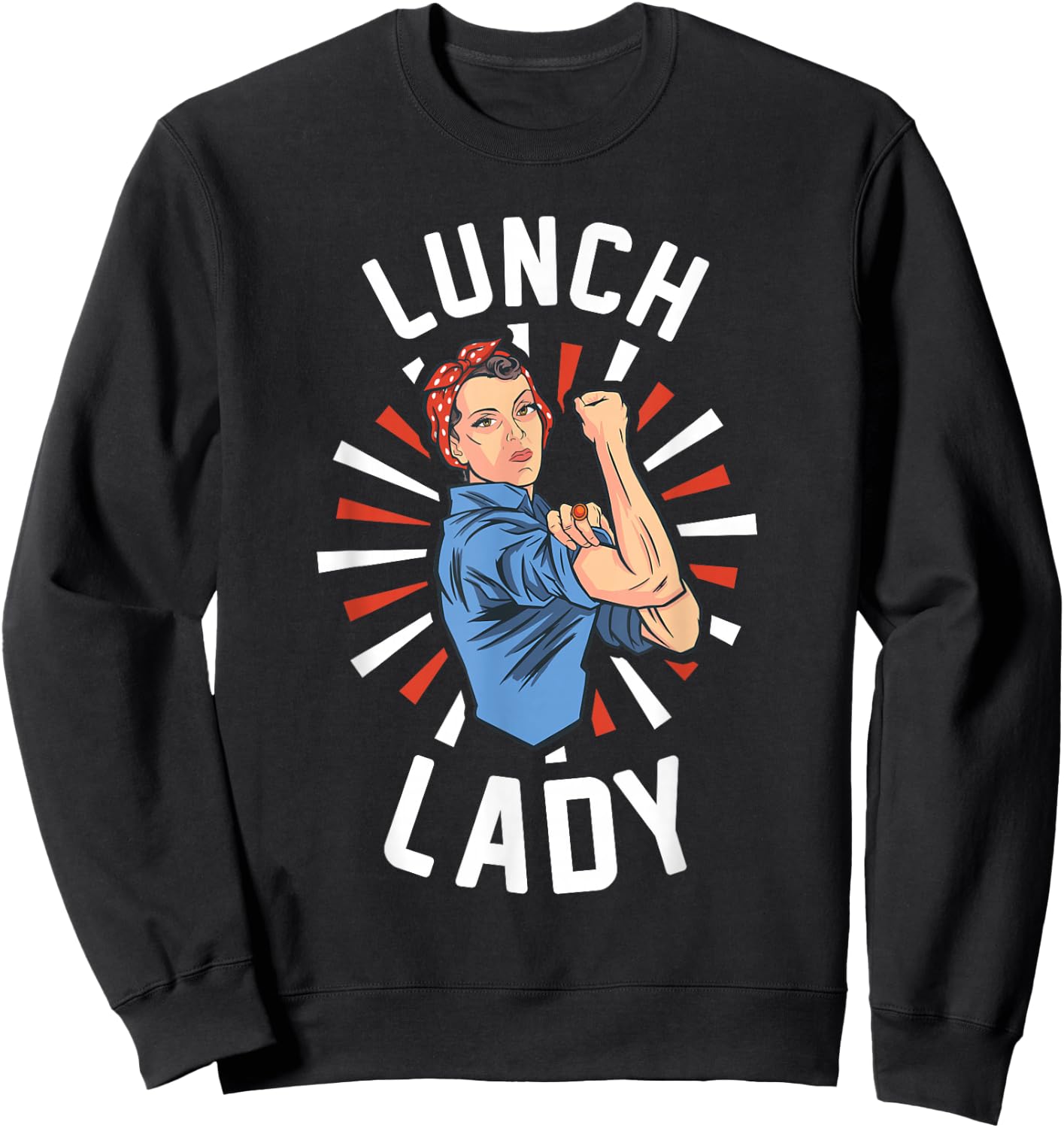 Cafeteria Employee - School Canteen Sweatshirt - Sweatshirt | Black