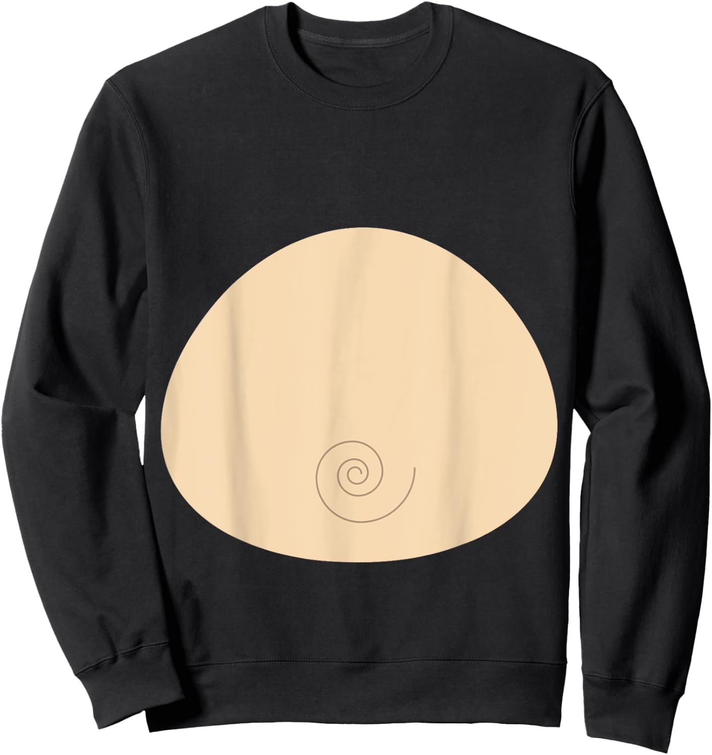 Monkey Belly Shirt Funny Halloween T Shirt Kids Costume Gift Sweatshirt - Sweatshirt | Black