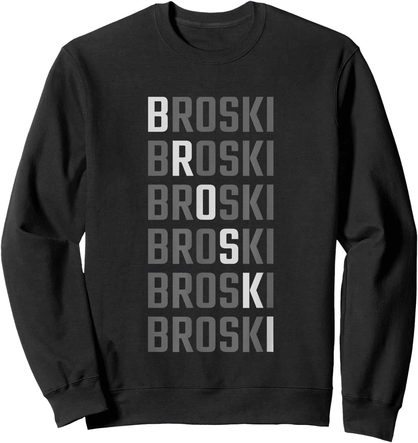Broski Broski Sweatshirt - Sweatshirt | Black