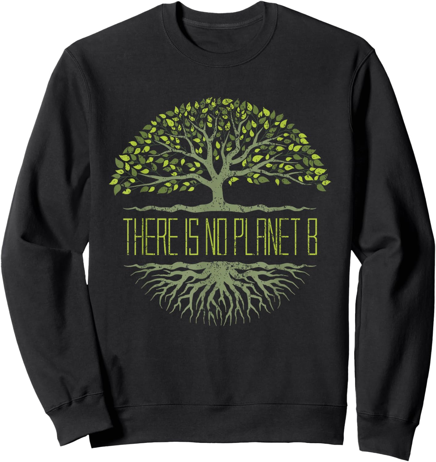 There Is No Planet B Earth Day Sweatshirt - Sweatshirt | Black