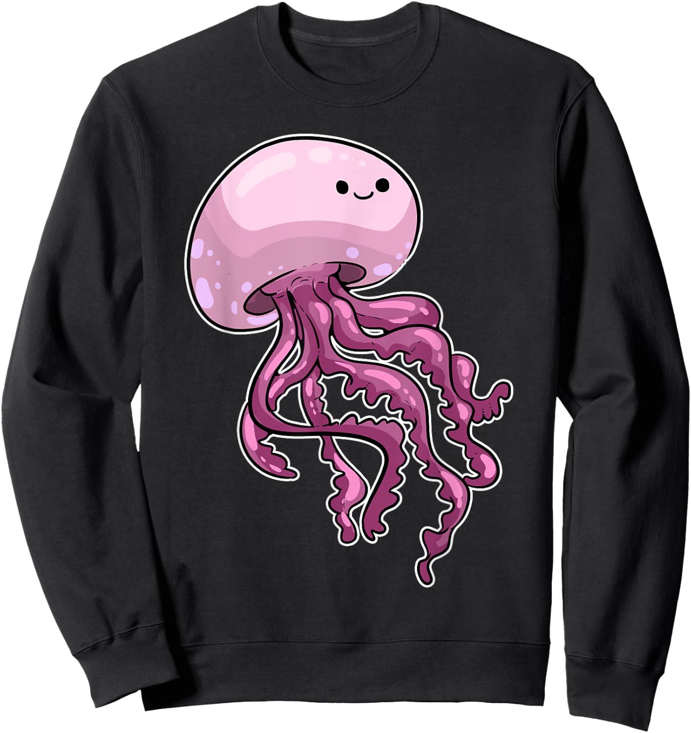 Jellyfish T Shirt Costume Men Kids Women Girls Sweatshirt - Sweatshirt | Black