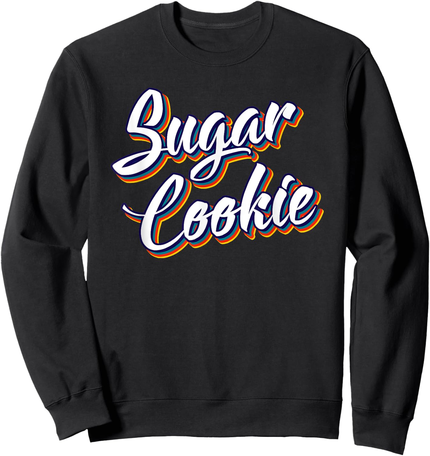 Sugar Cookie Mama Mommy Retro Dealer Sweets Tester Baker Sweatshirt - Sweatshirt | Black