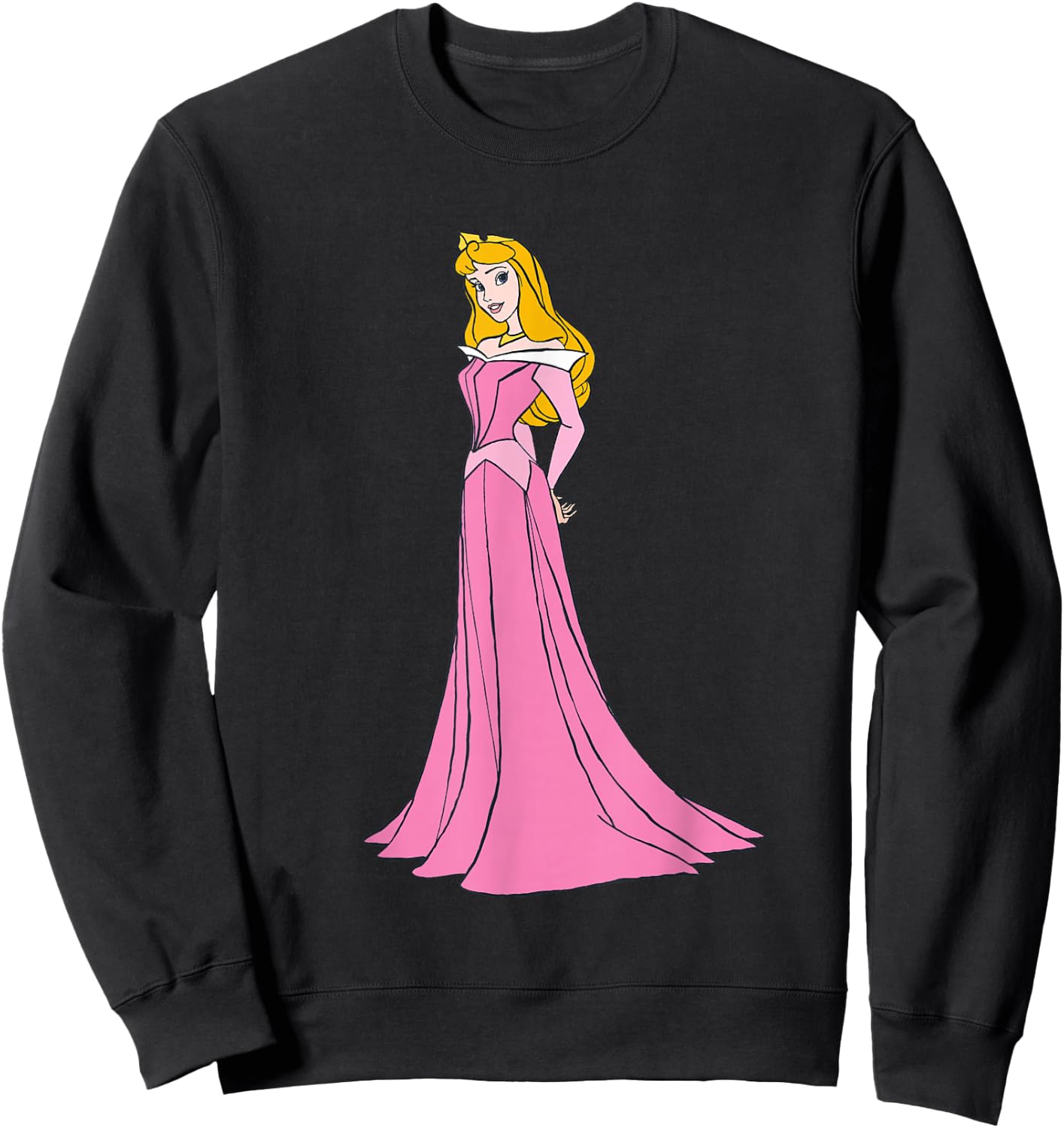 Disney Sleeping Beauty Princess Aurora Classic Sweatshirt - Sweatshirt | Black