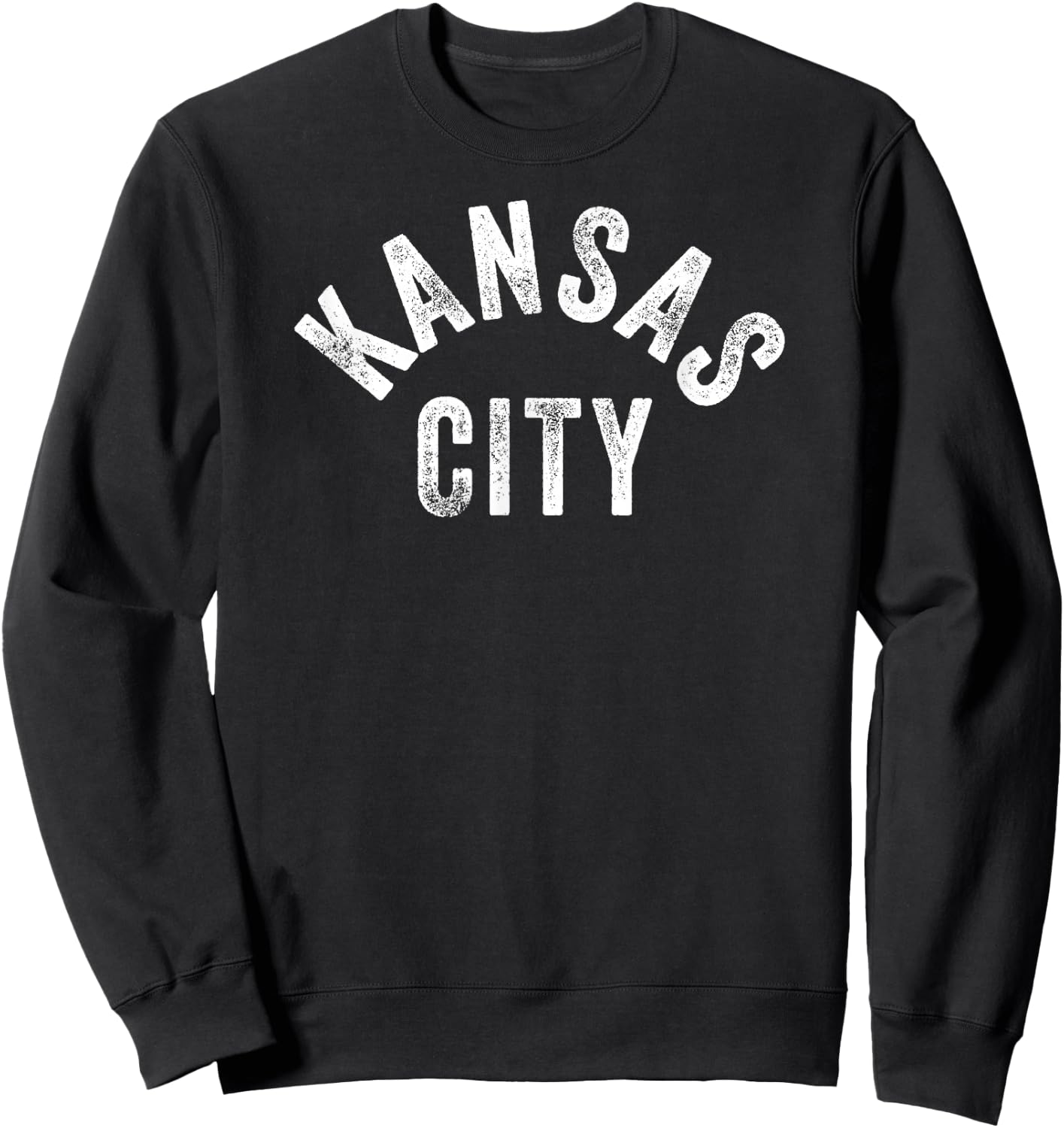 Kc Black & White Kc Original Kansas City Retro Vintage Kc Small Sweatshirt - Sweatshirt | Black