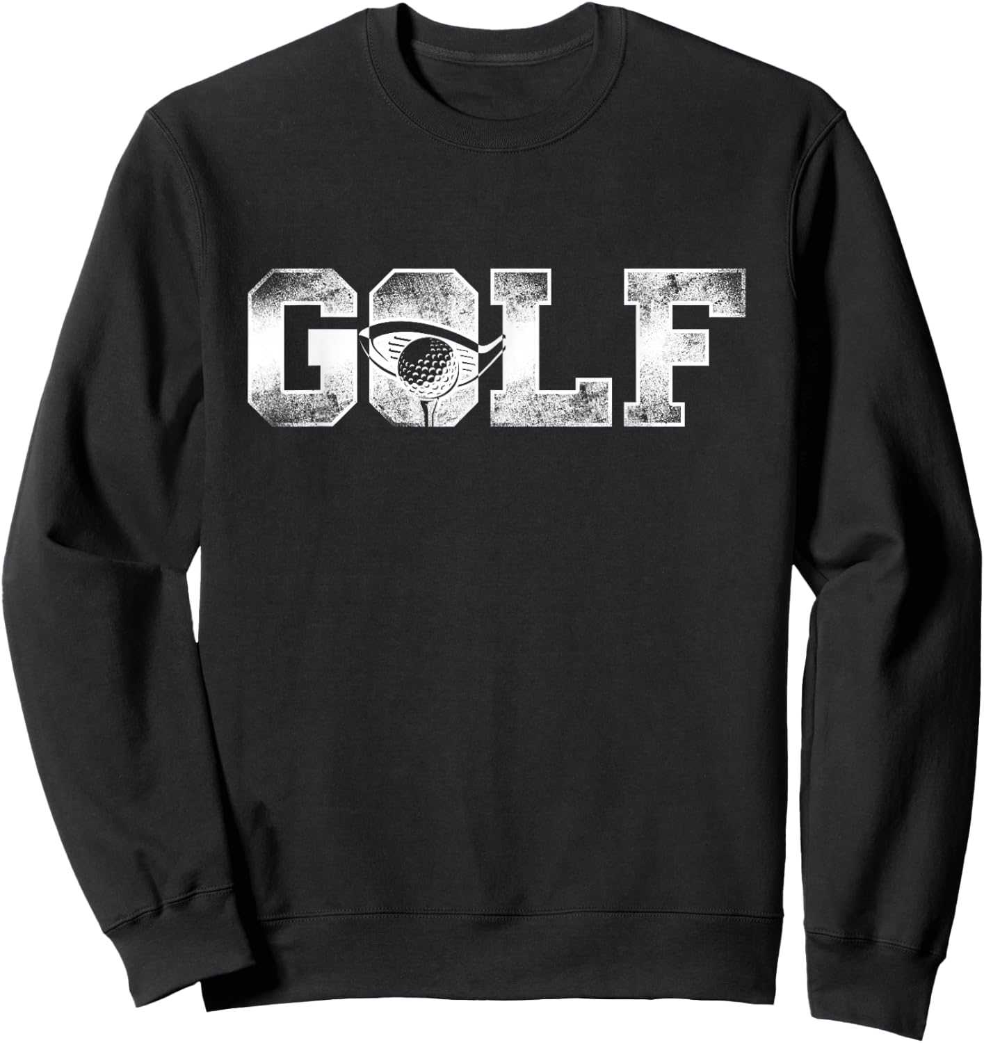 Golf Vintage Golf Sweatshirt - Sweatshirt | Black
