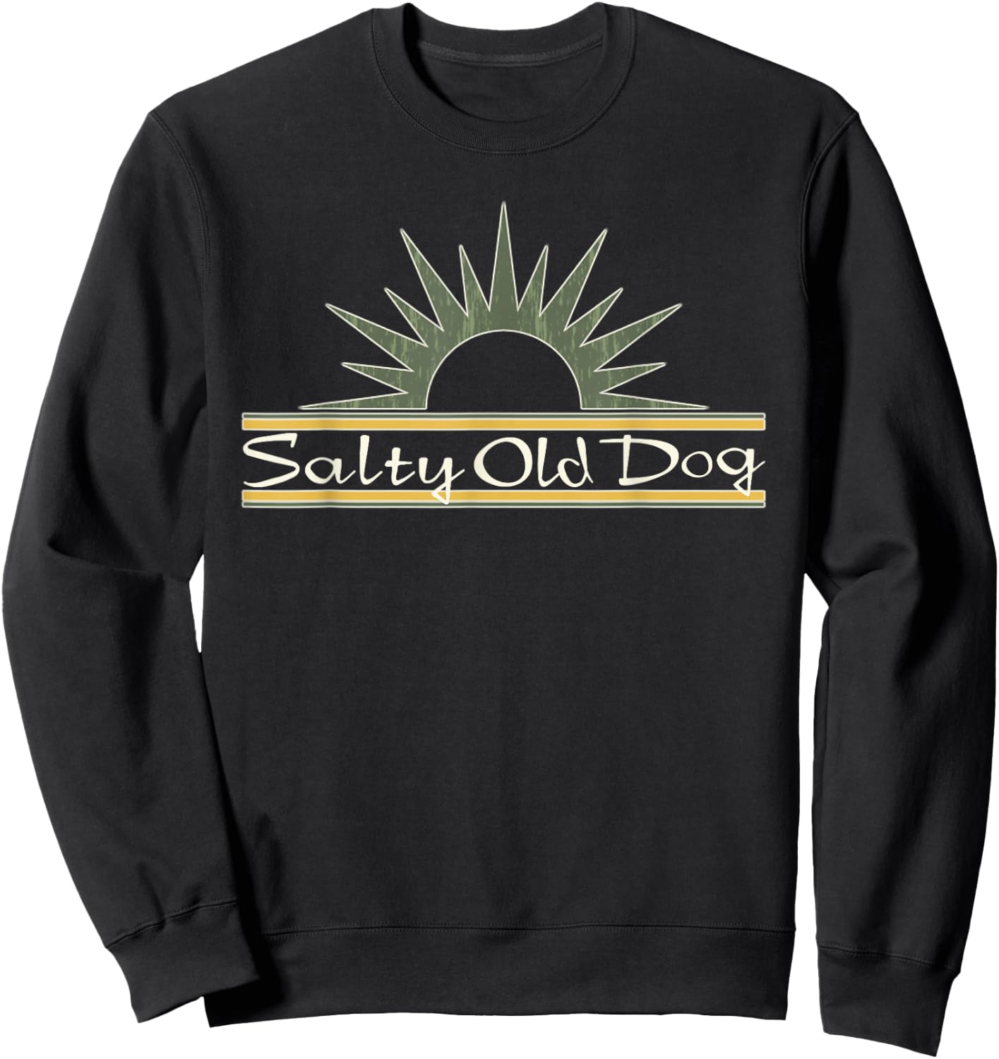 Salty Old Dog Sweatshirt - Sweatshirt | Black