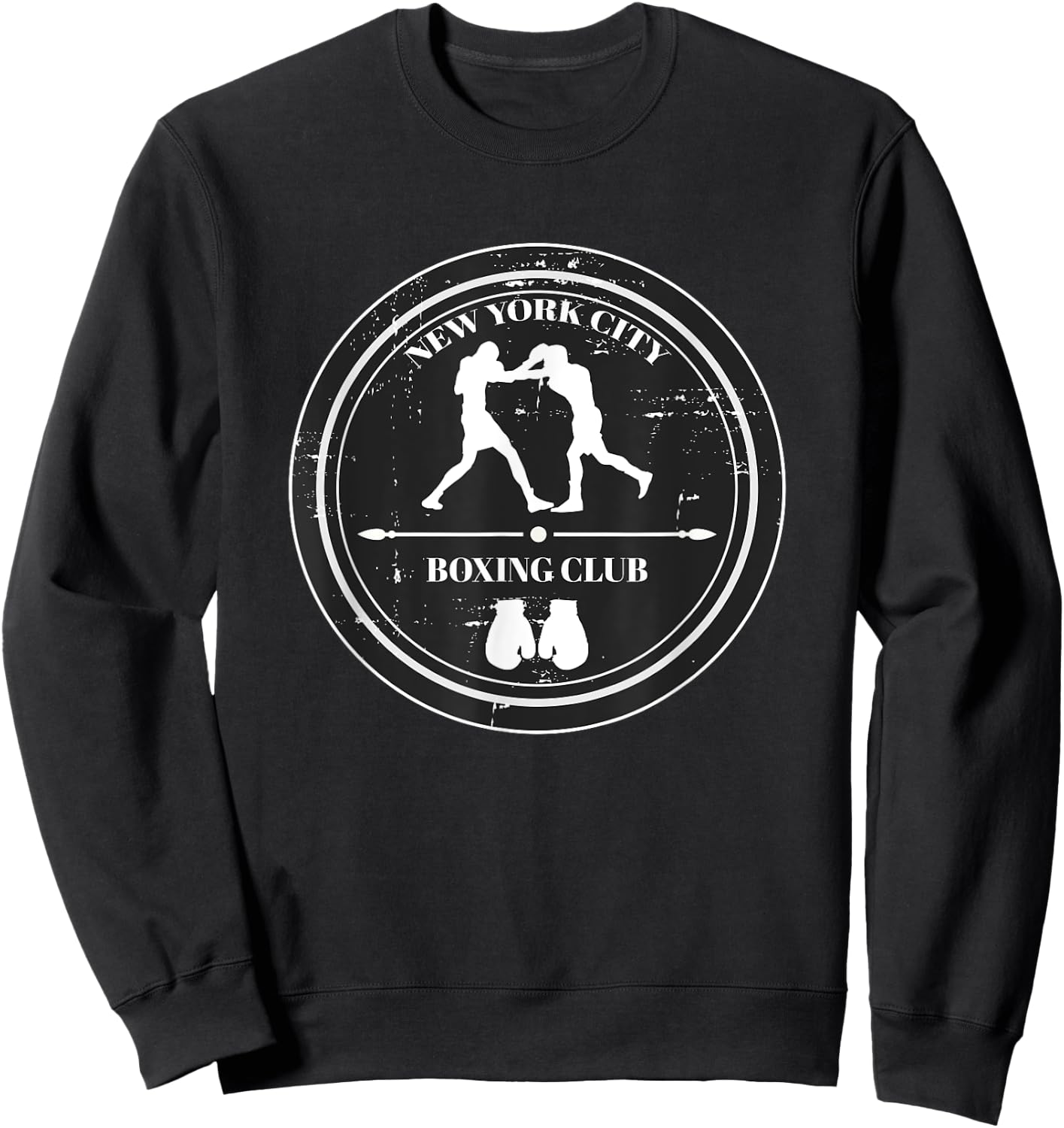 New York City Boxing Club Workout Sweatshirt - Sweatshirt | Black