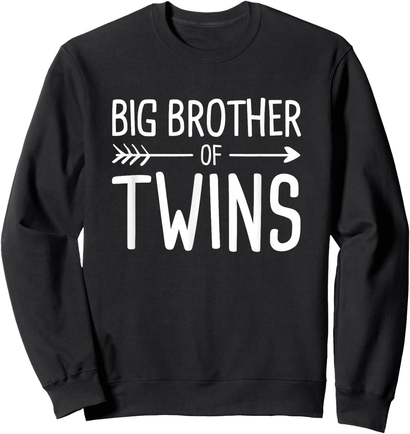 Big Brother of Twins Sweatshirt - Sweatshirt | Black