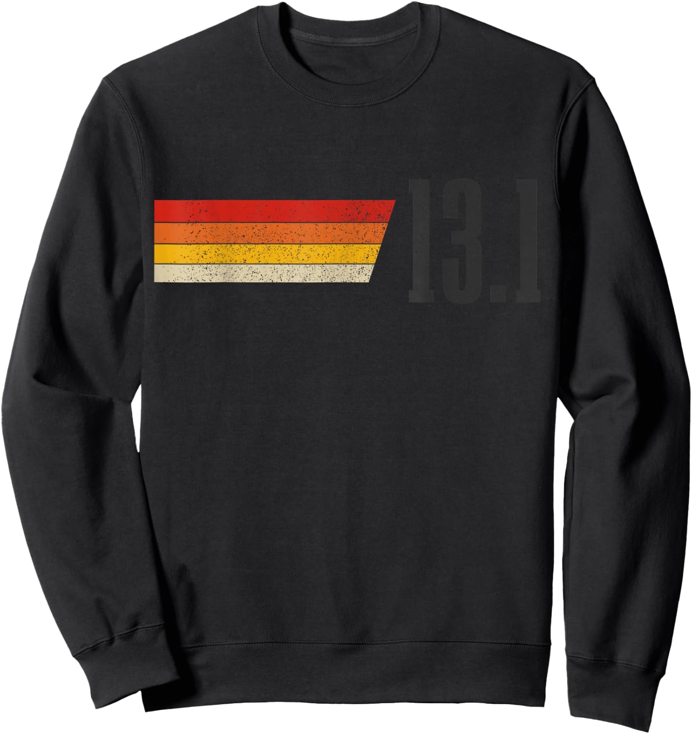 Half Marathon Running Marathon 30 km Sweatshirt - Sweatshirt | Black