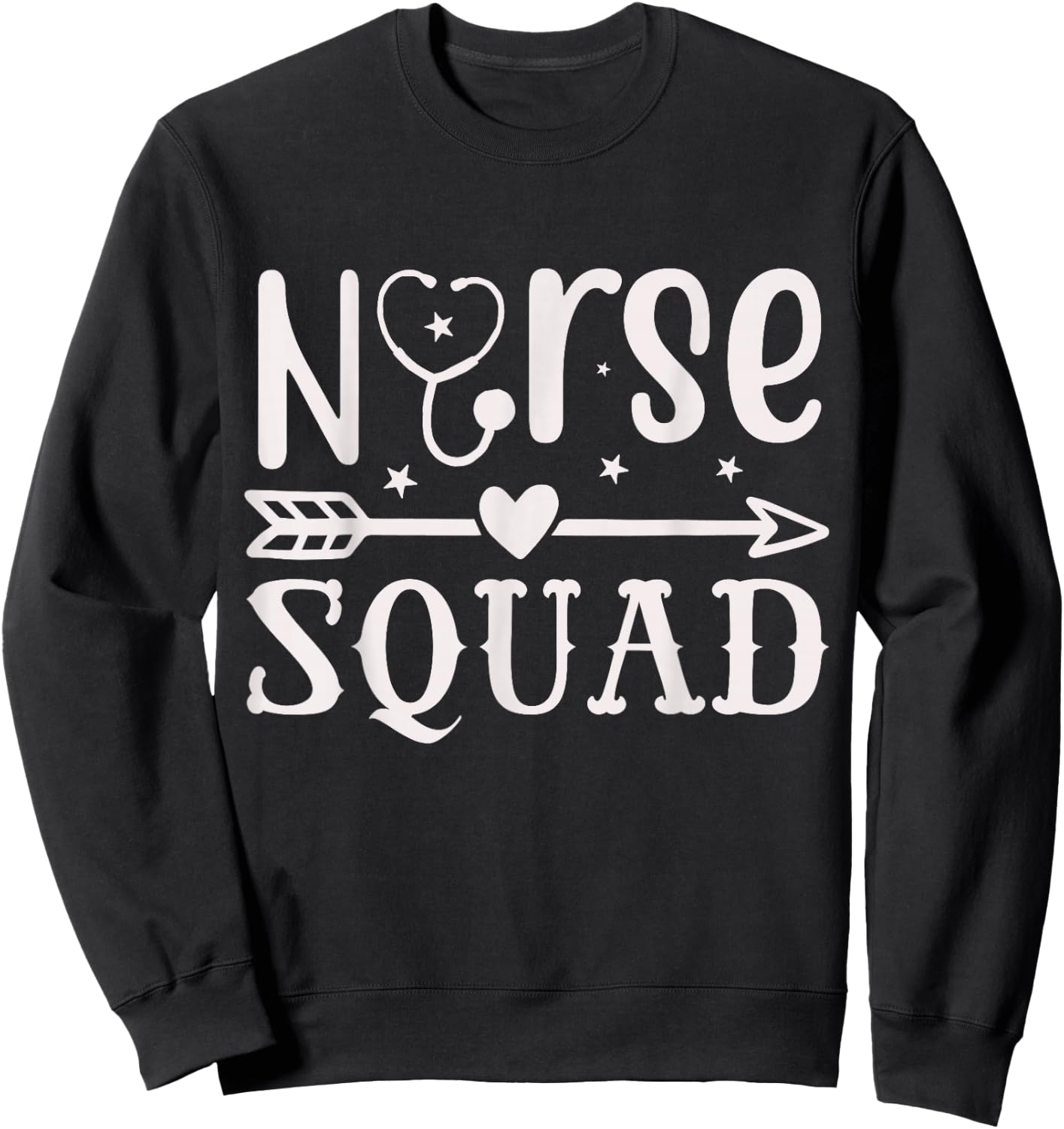 Nurse Squad | Nurse Sweatshirt - Sweatshirt | Black