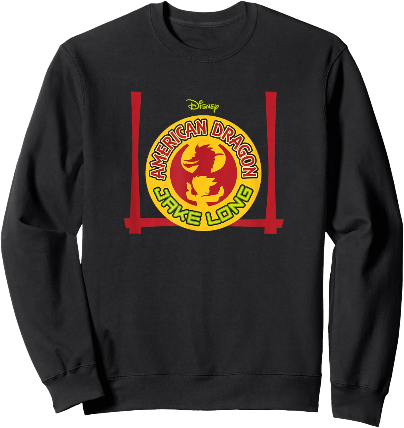 Disney Channel American Dragon: Jake Long Sweatshirt - Sweatshirt | Black