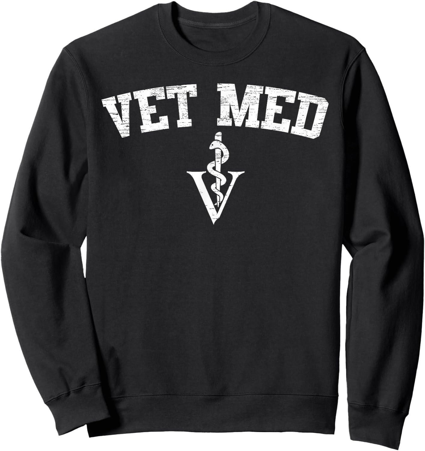 Vet Med Veterinarian Veterinary Medicine Sweatshirt - Sweatshirt | Black