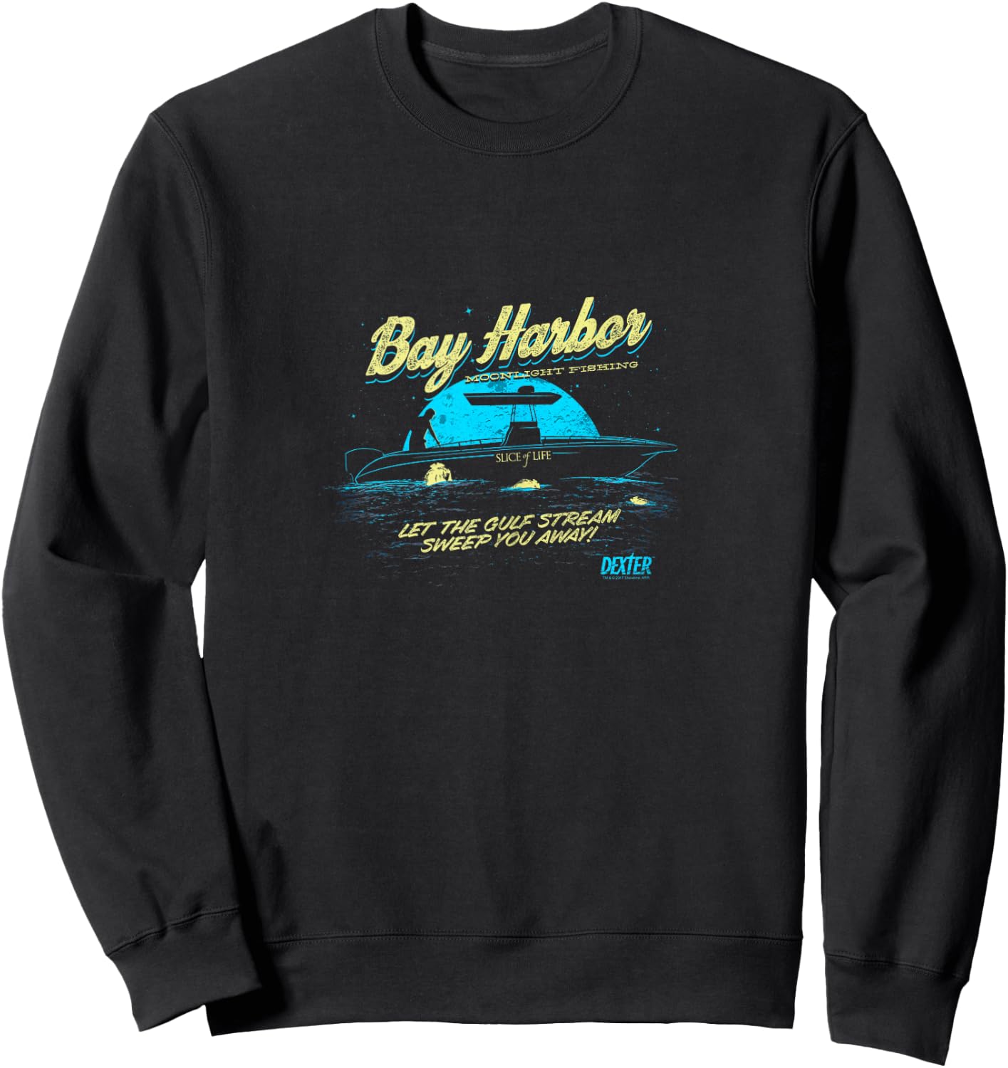 Dexter Moonlight Fishing Sweatshirt - Sweatshirt | Black