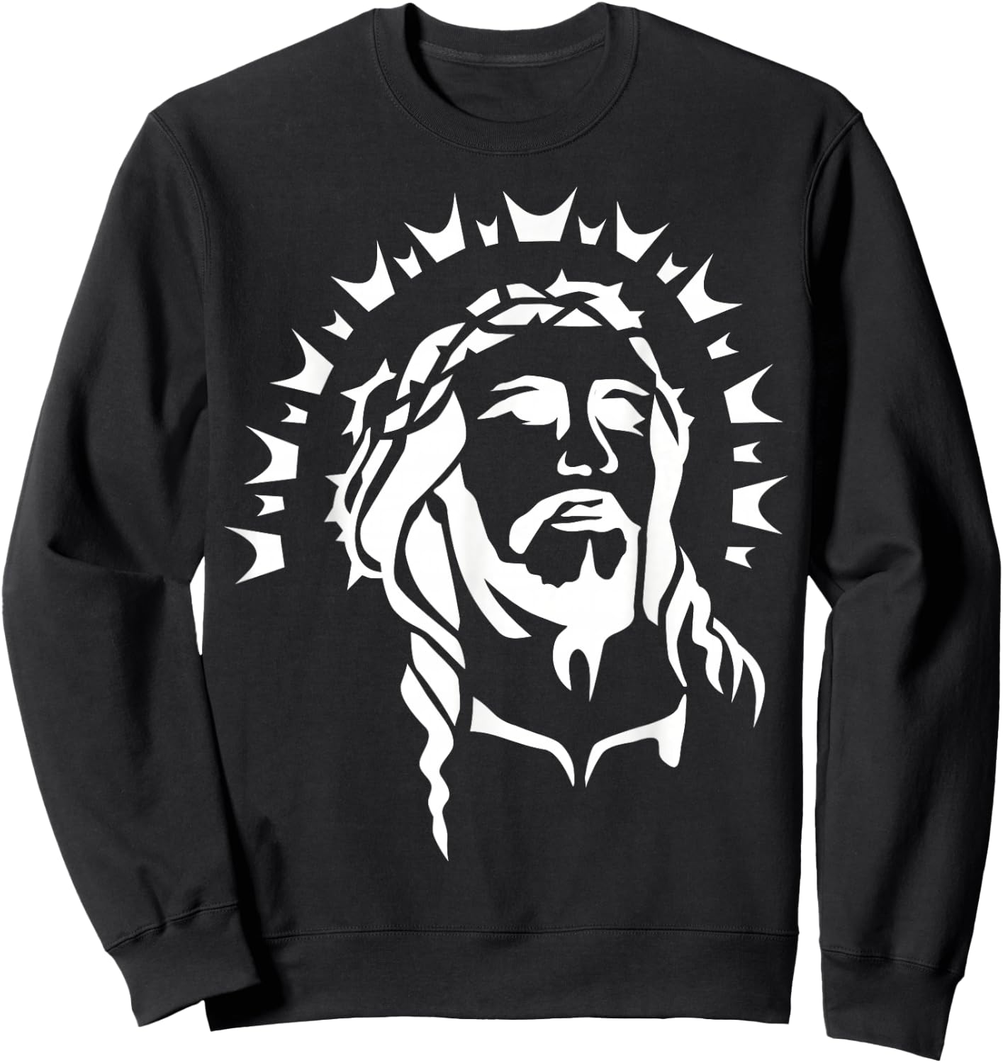 Jesus god Sweatshirt - Sweatshirt | Black