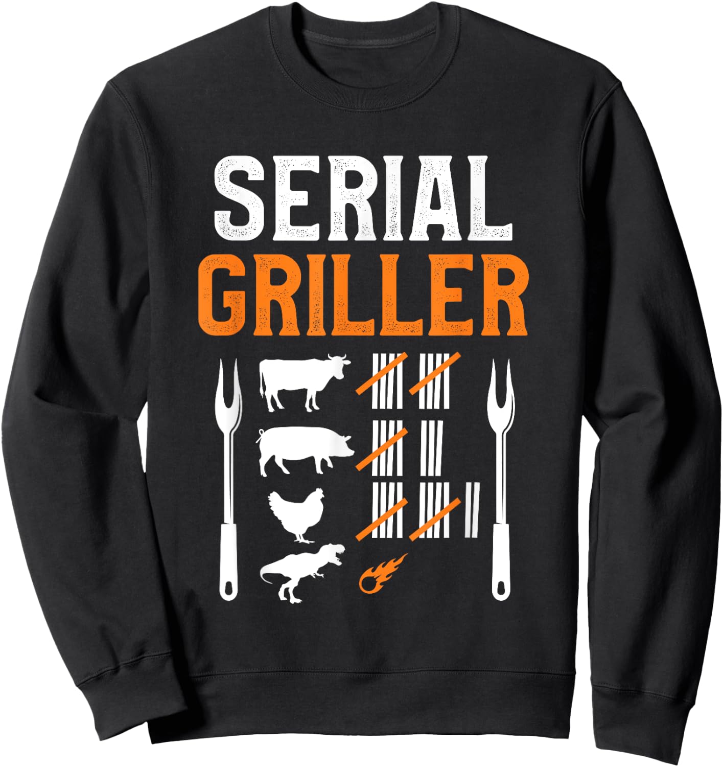 Griller BBQ series Sweatshirt - Sweatshirt | Black