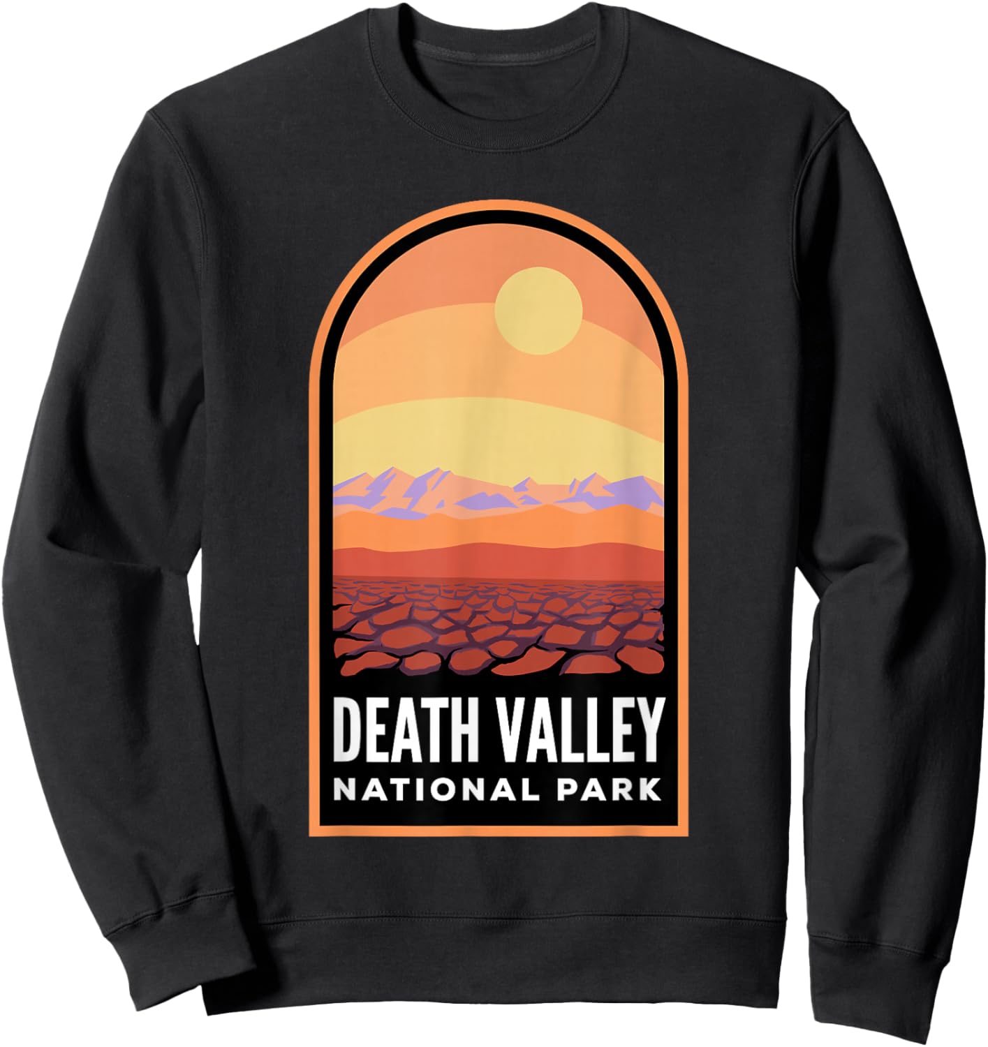 Death Valley National Park Badge Sweatshirt - Sweatshirt | Black
