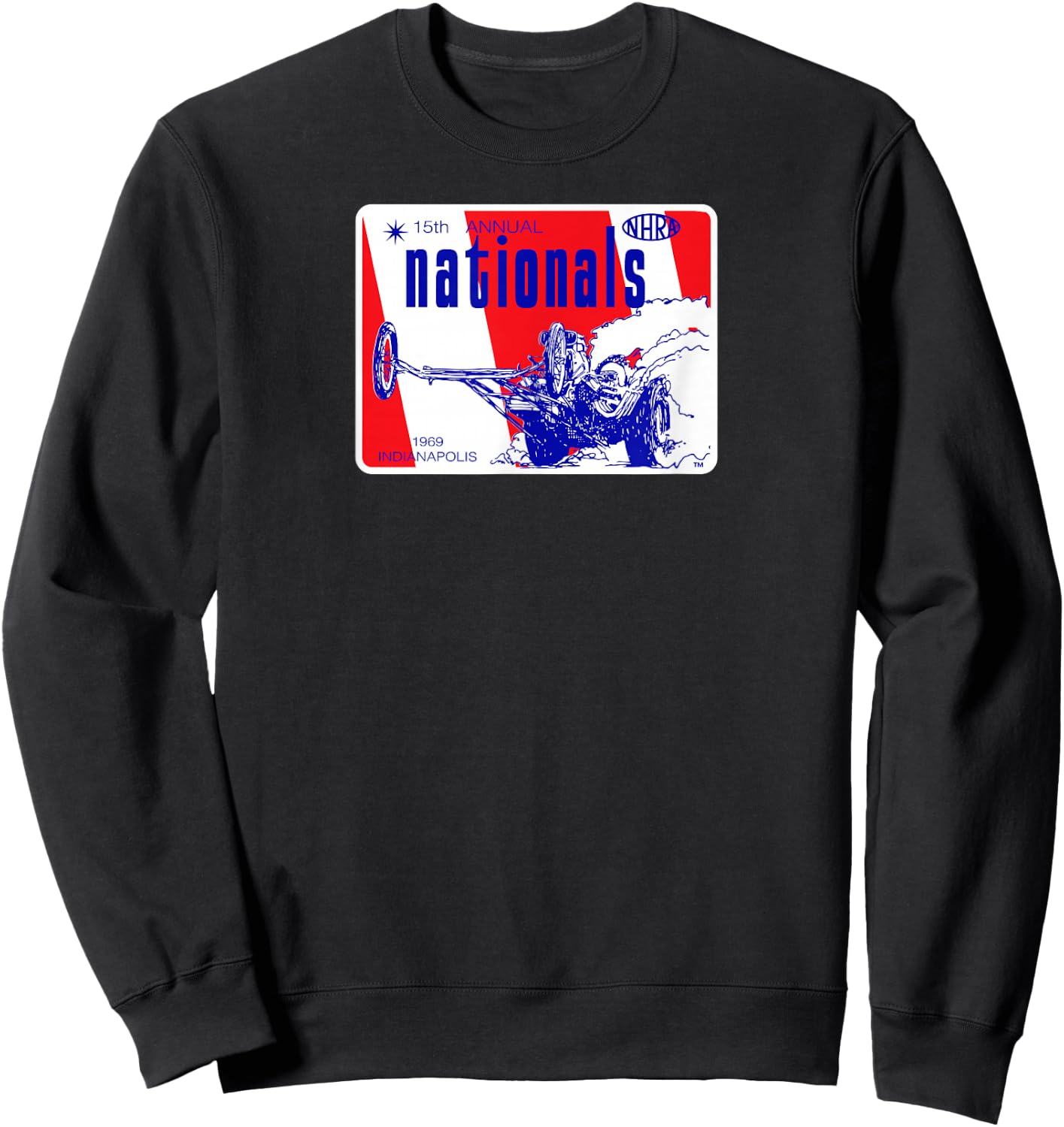 NHRA 1969 Nationals Sweatshirt - Sweatshirt | Black