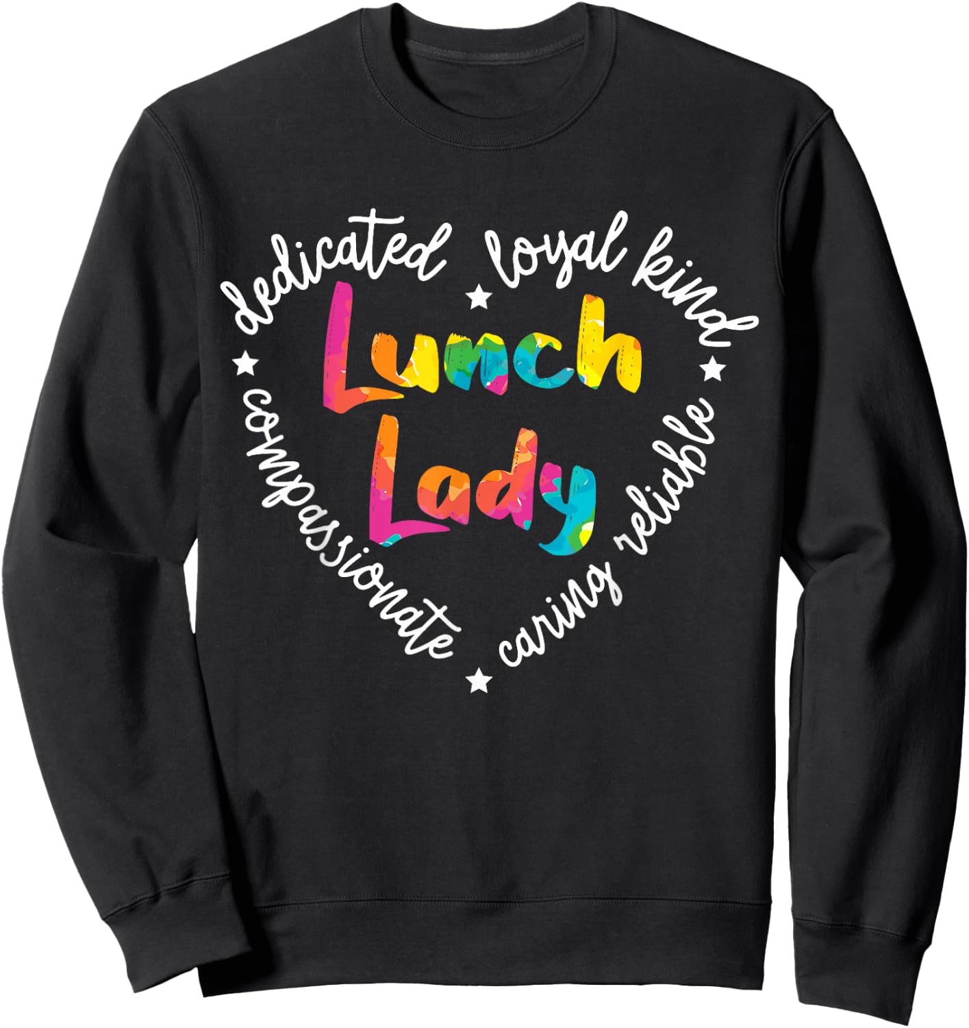 Lunch Lady Cafeteria Worker Dinner Lady Cook Job Profession Sweatshirt - Sweatshirt | Black