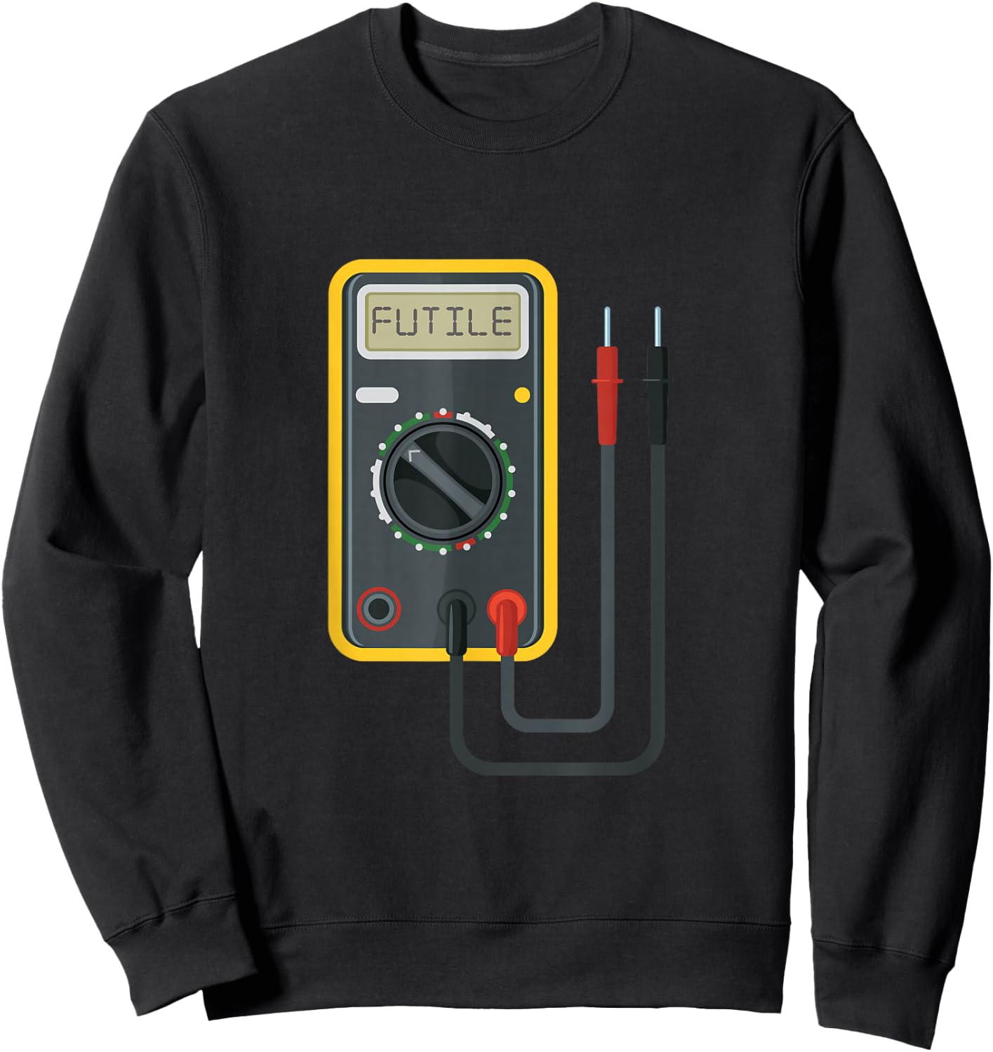 Ingenieure Widerstand ist vain Ohm Law Engineering Sweatshirt - Sweatshirt | Black