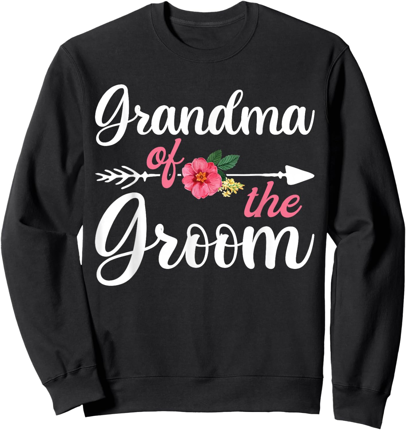 Grandma Of The Groom Shirts , Bachelor Party Mama Sweatshirt - Sweatshirt | Black