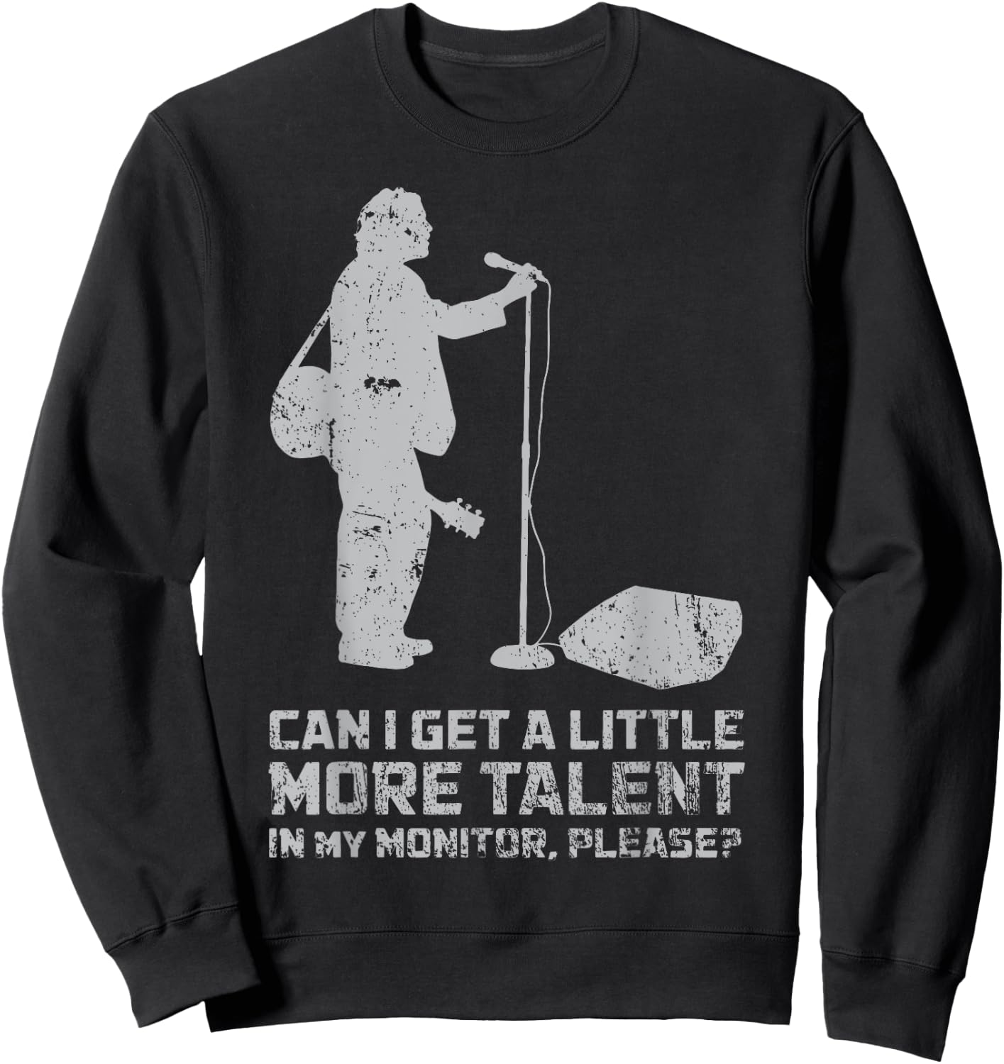 Audio/Sound Engineer/Mixer - More Talent In Monitor Sweatshirt - Sweatshirt | Black