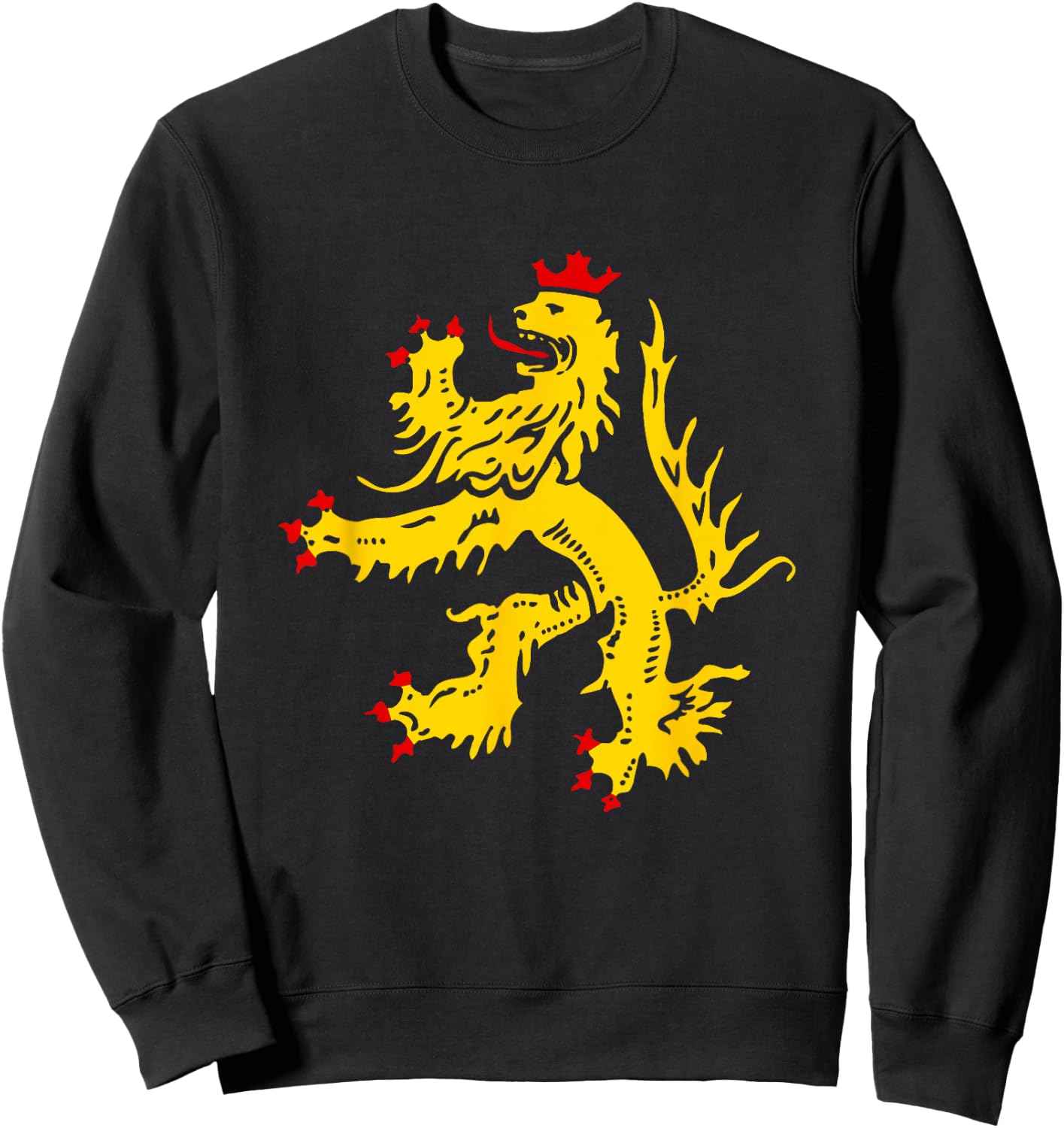 Golden Lion of Bavaria Bavarian Coat of Arms Insignia Sweatshirt - Sweatshirt | Black