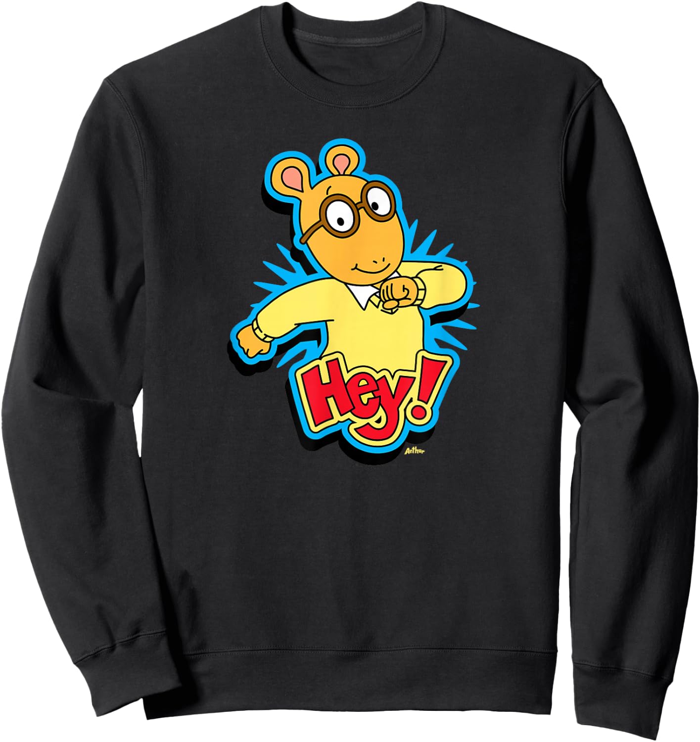 Arthur Walking Hey Burst Sweatshirt - Sweatshirt | Black