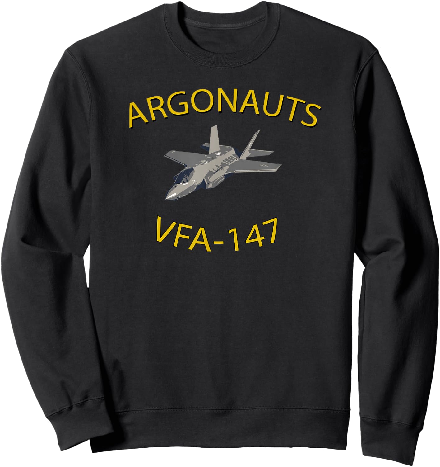 VFA-147 Argonauts Strike Fighter Squadron Sweatshirt - Sweatshirt | Black