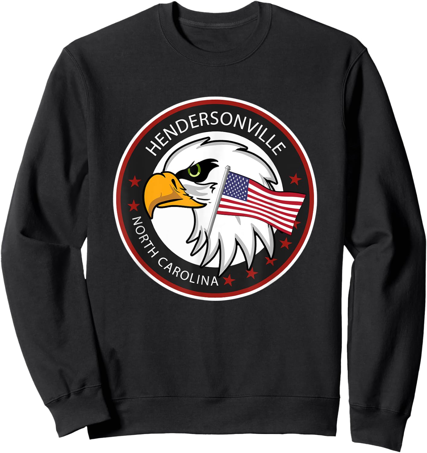 Hendersonville NC North Carolina Sweatshirt - Sweatshirt | Black