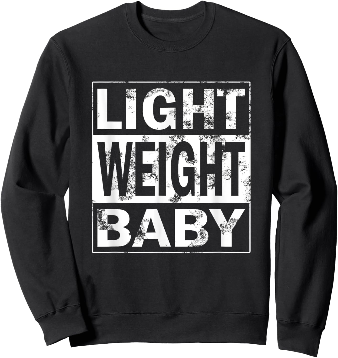 Fitness Saying Kraftsport - Light Weight Baby Sweatshirt - Sweatshirt | Black
