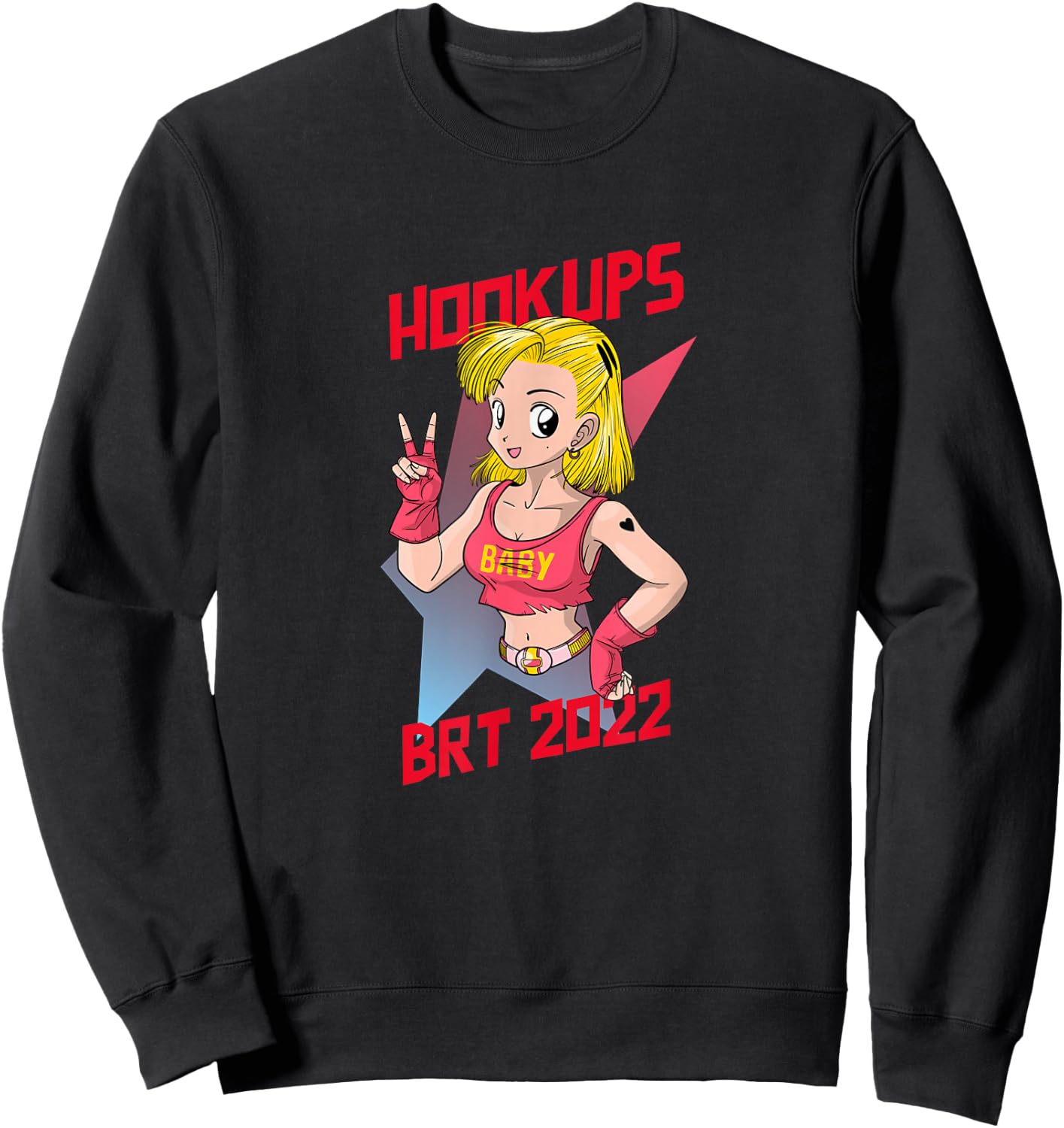Hookups BRT #1 Sweatshirt - Sweatshirt | Black