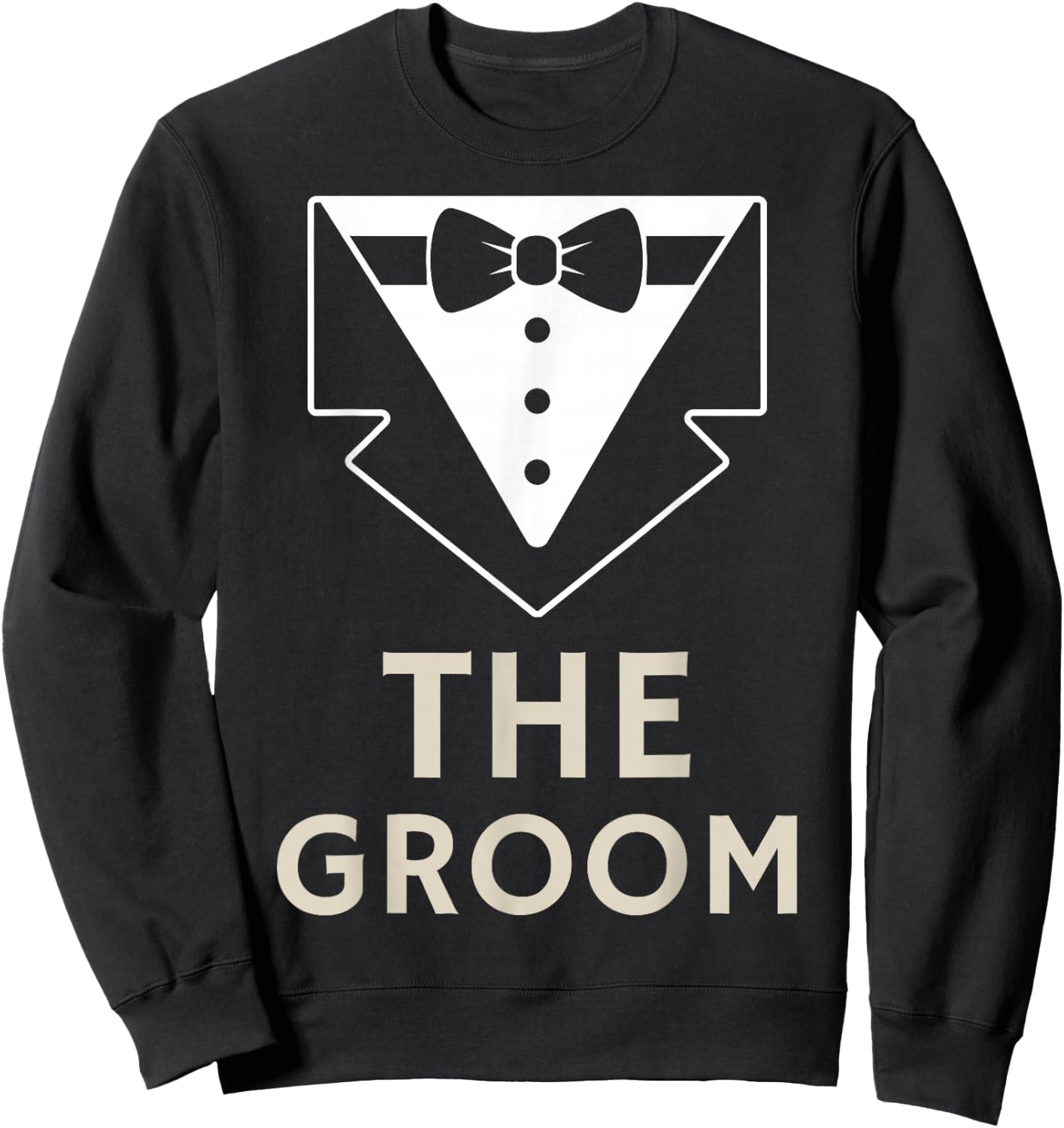 The Groom Bachelor Party Sweatshirt - Sweatshirt | Black
