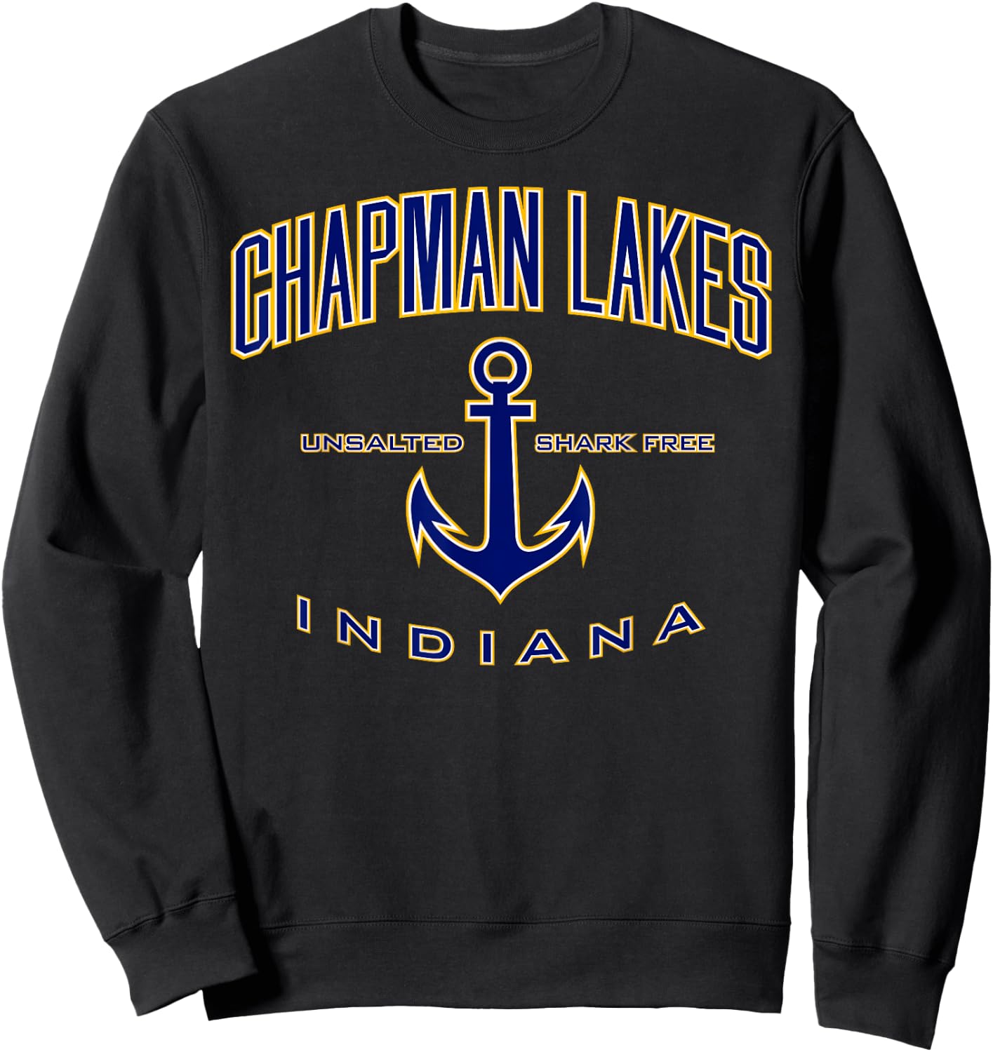 Chapman Lakes IN Sweatshirt - Sweatshirt | Black