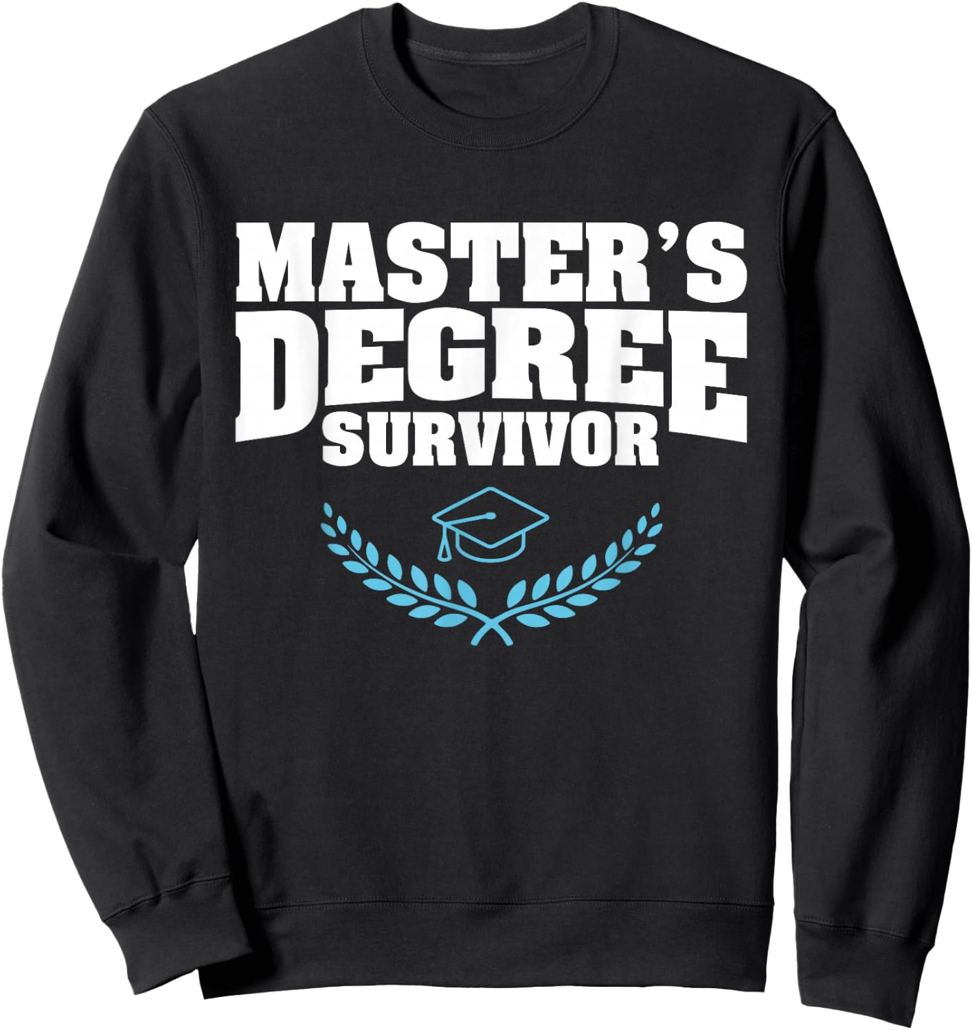 Cool Masters Degree Women MBA Student Graduation Sweatshirt - Sweatshirt | Black