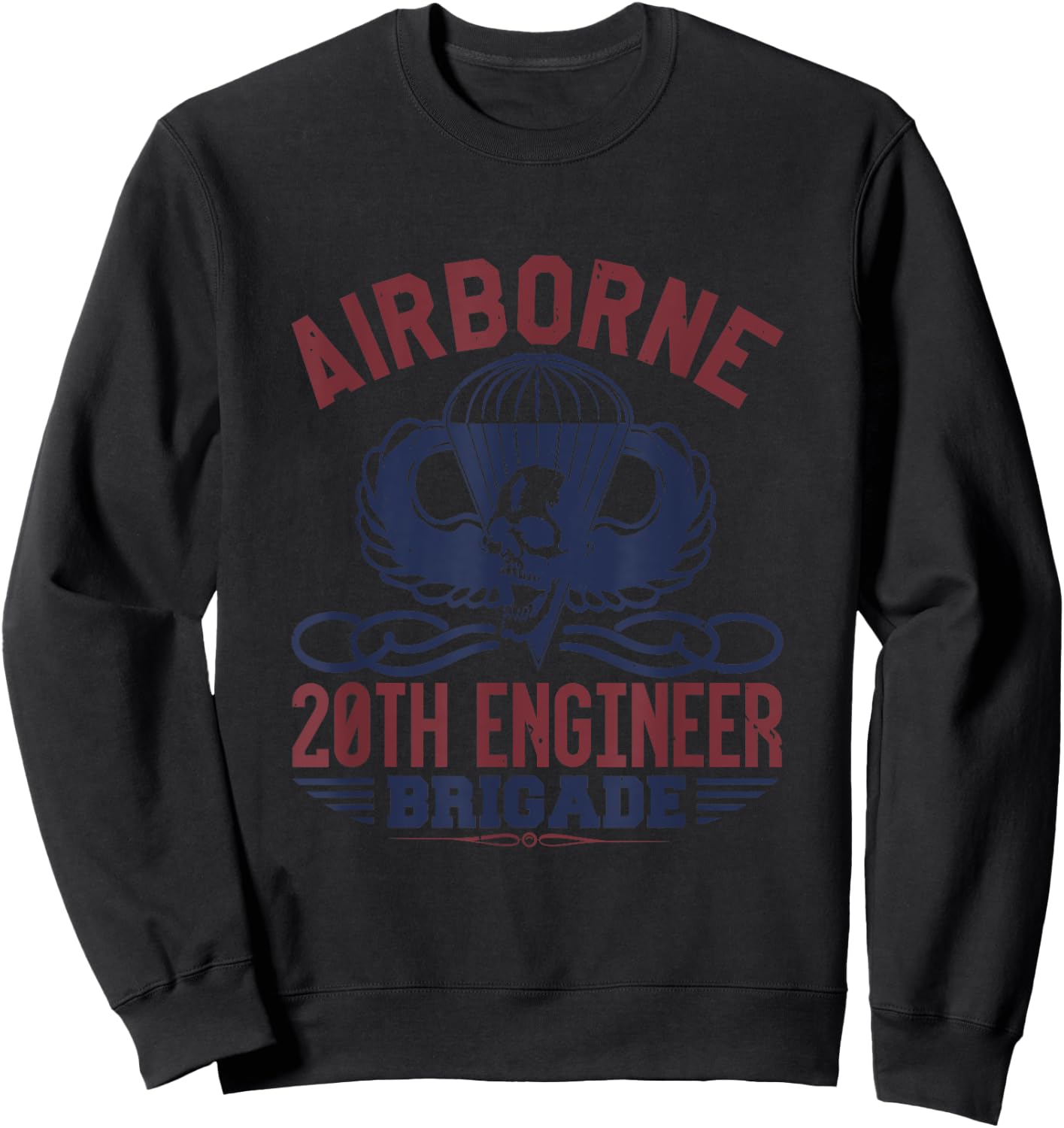 Airborne 20th Engineer Brigade Sweatshirt - Sweatshirt | Black