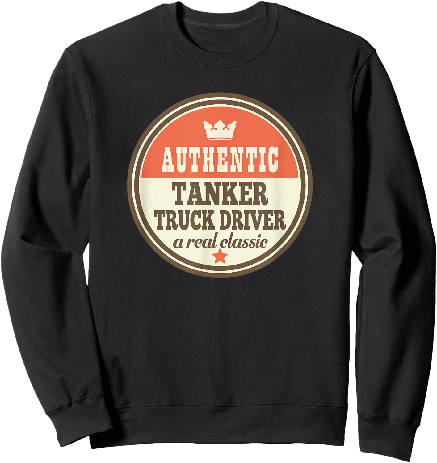 Tanker Truck Driver Sweatshirt - Sweatshirt | Black