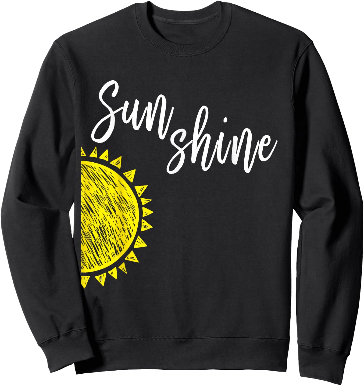 Cute You Are My Parent Child Matching Sunshine Shirt Sweatshirt - Sweatshirt | Black